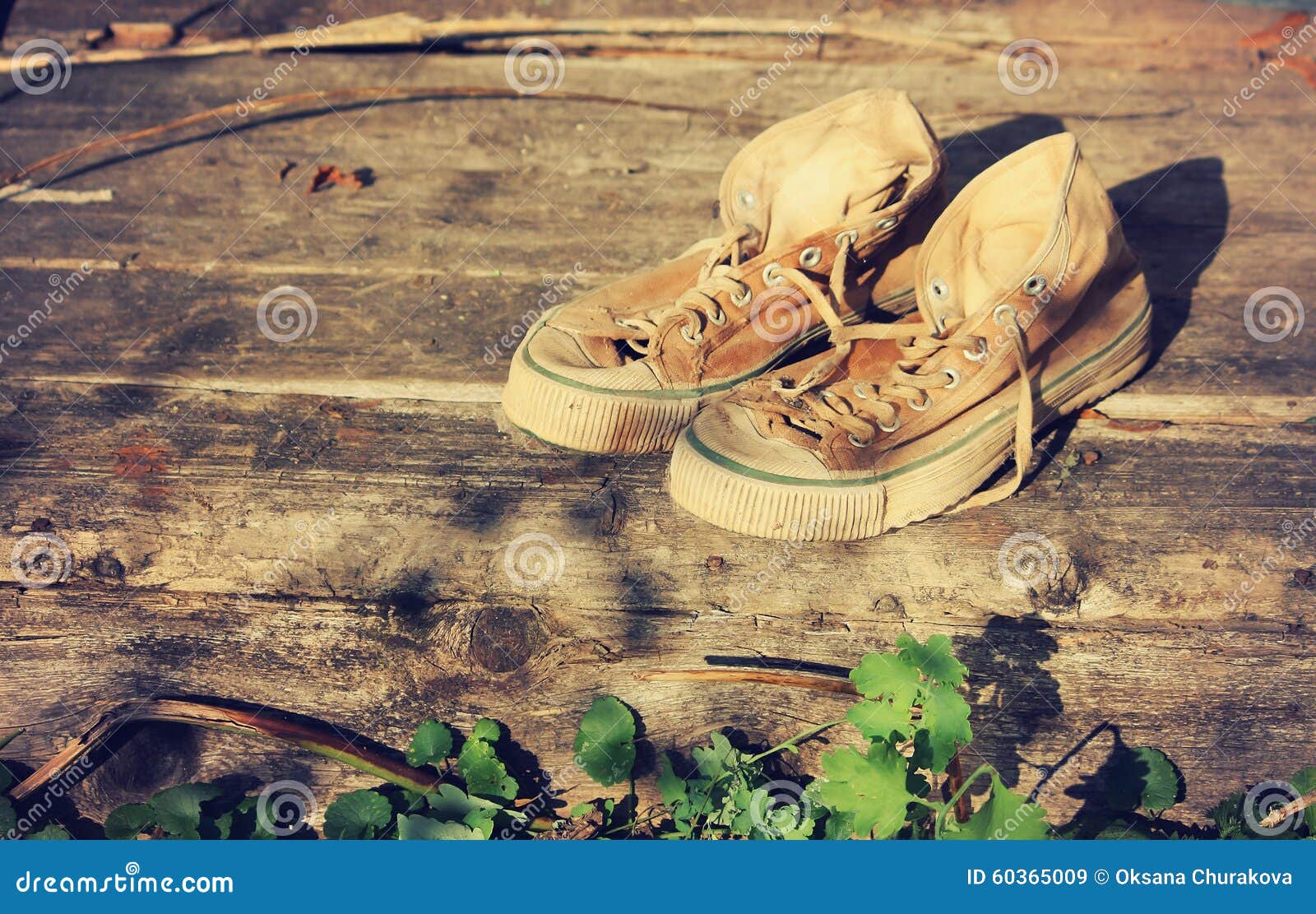 Old dirty sneakers stock image. Image of vintage, summer - 60365009