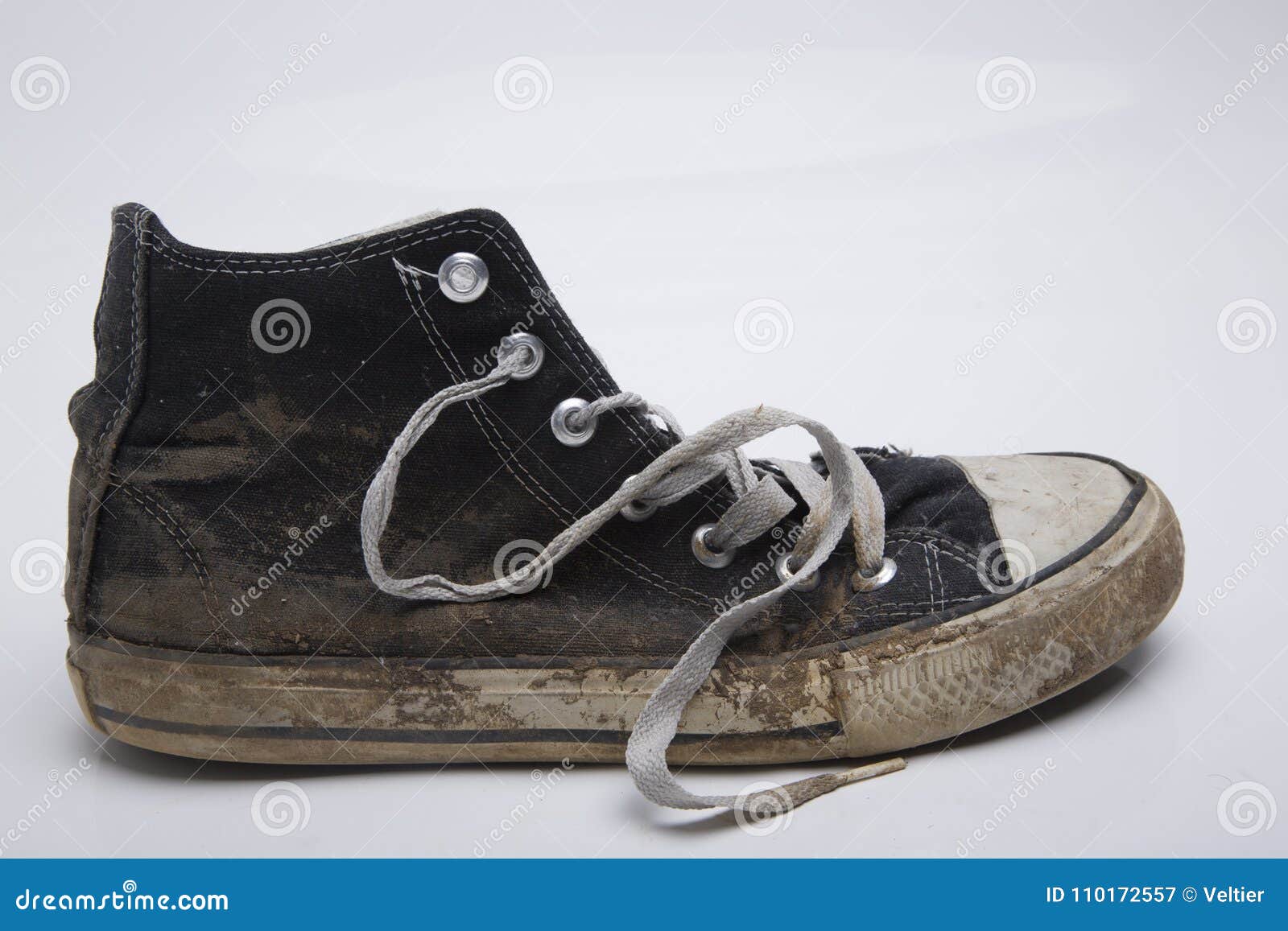 old dirty sneakers