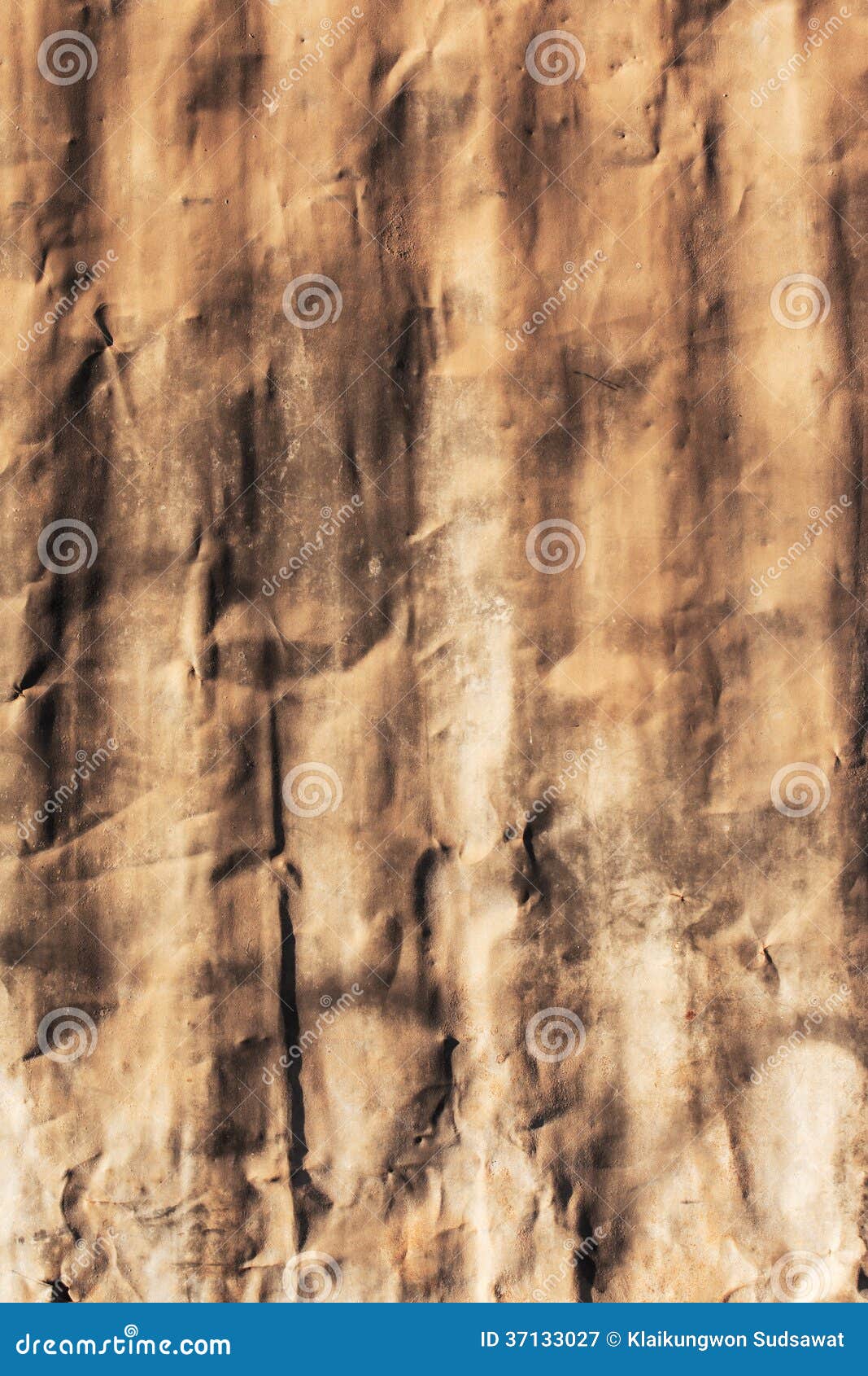 old distorted galvanized iron background