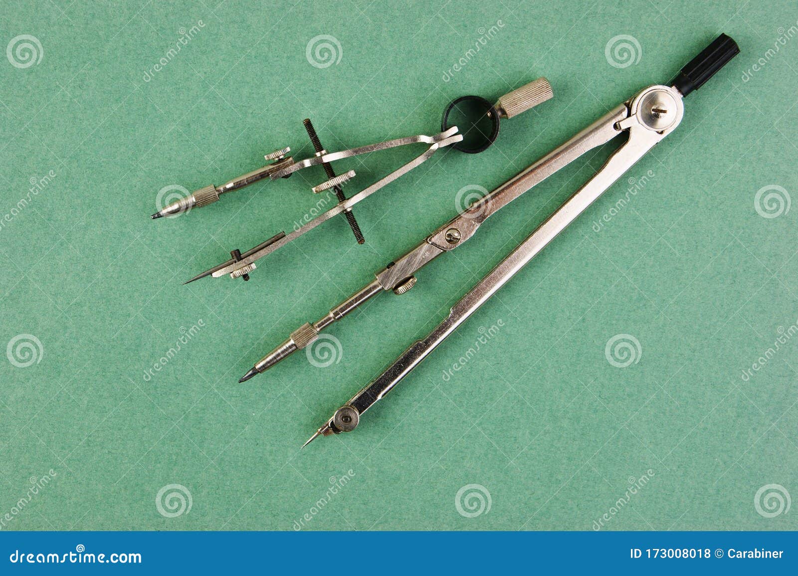 Old drawing tools stock photo. Image of pencil, compasses 173008018
