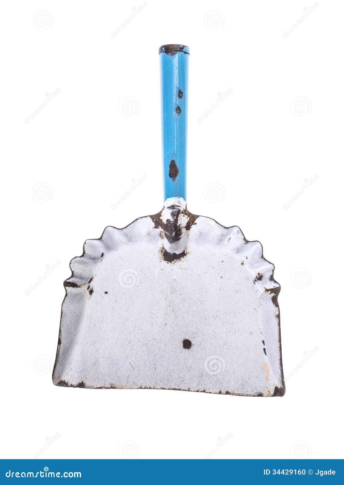 Old dustpan stock photo. Image of housework, enamel, worn 34429160