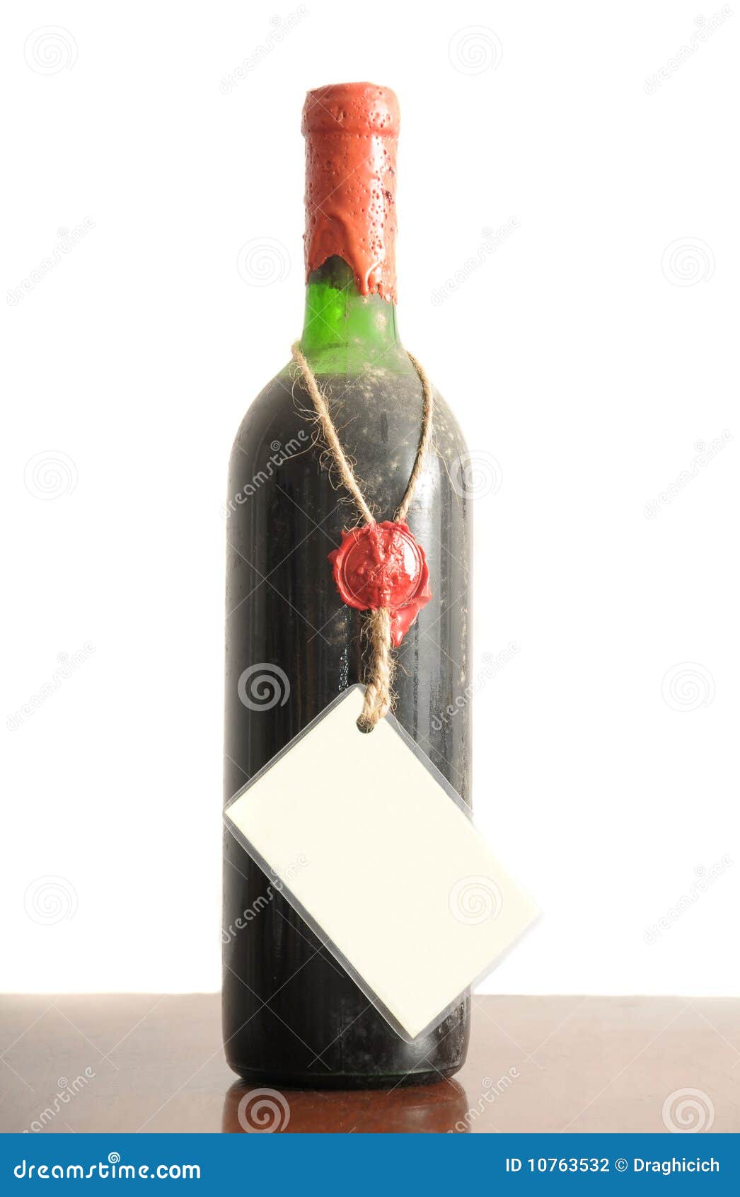 Old dusty wine bottle stock photo. Image of life, classical 10763532
