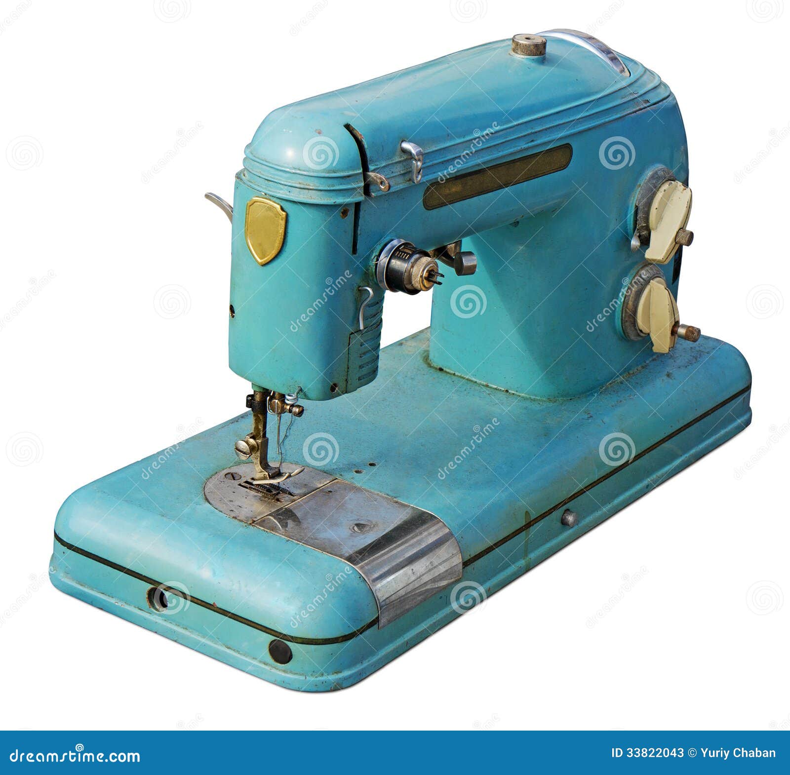 Old Electric Sewing Machine Stock Image Image of metal, equipment