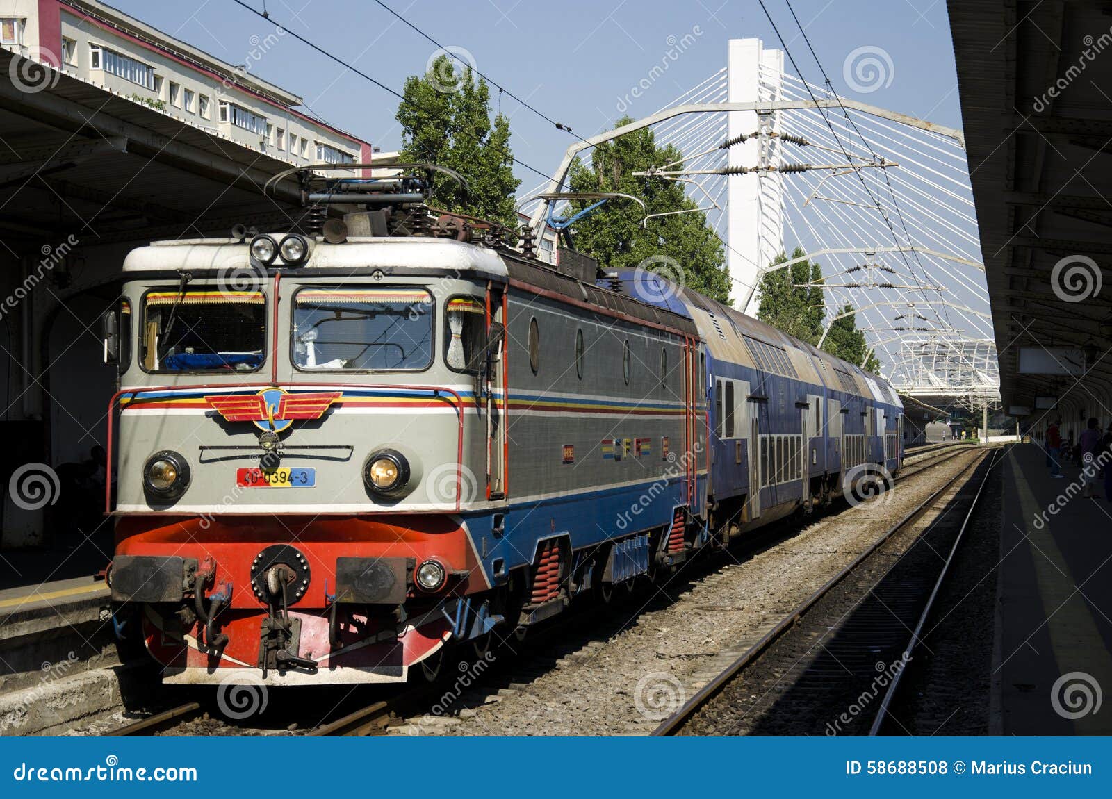 Old electric train editorial stock photo. Image of softronic 58688508