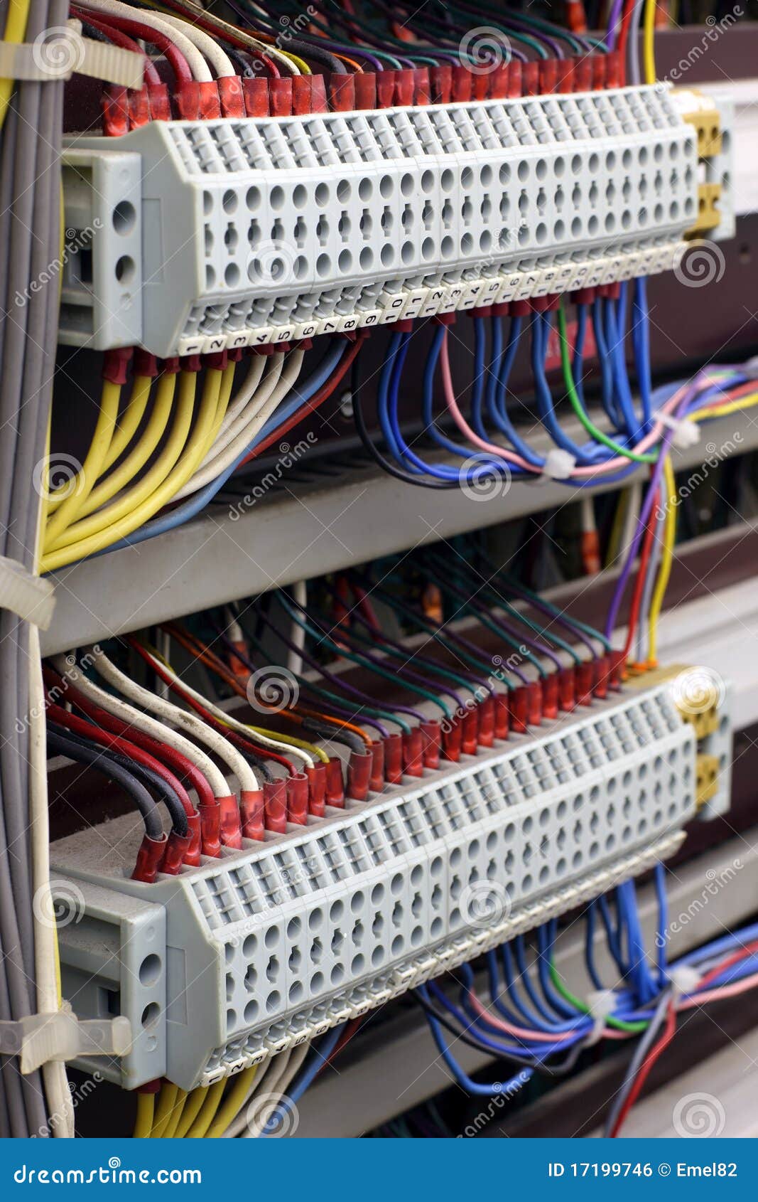 Old Electric Wiring Royalty Free Stock Image - Image: 17199746