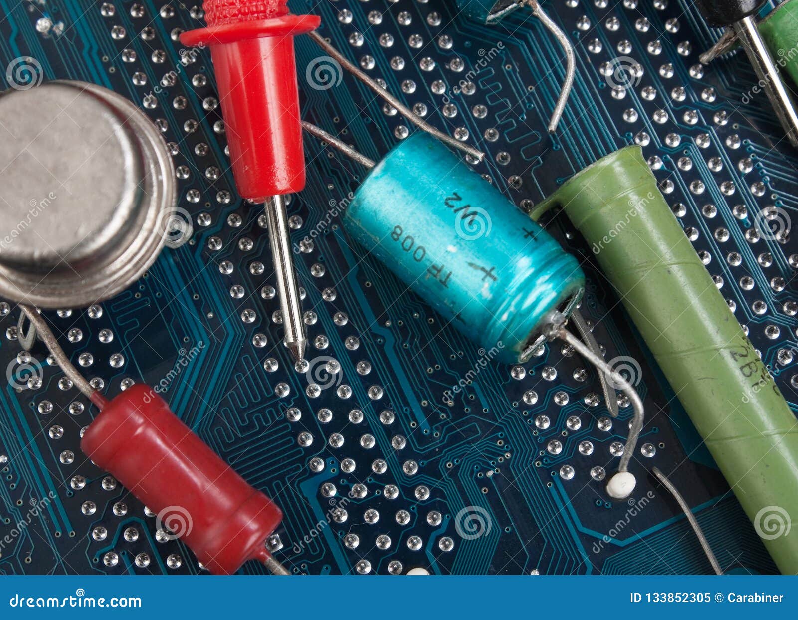 Old electronic components stock image. Image of radio 133852305