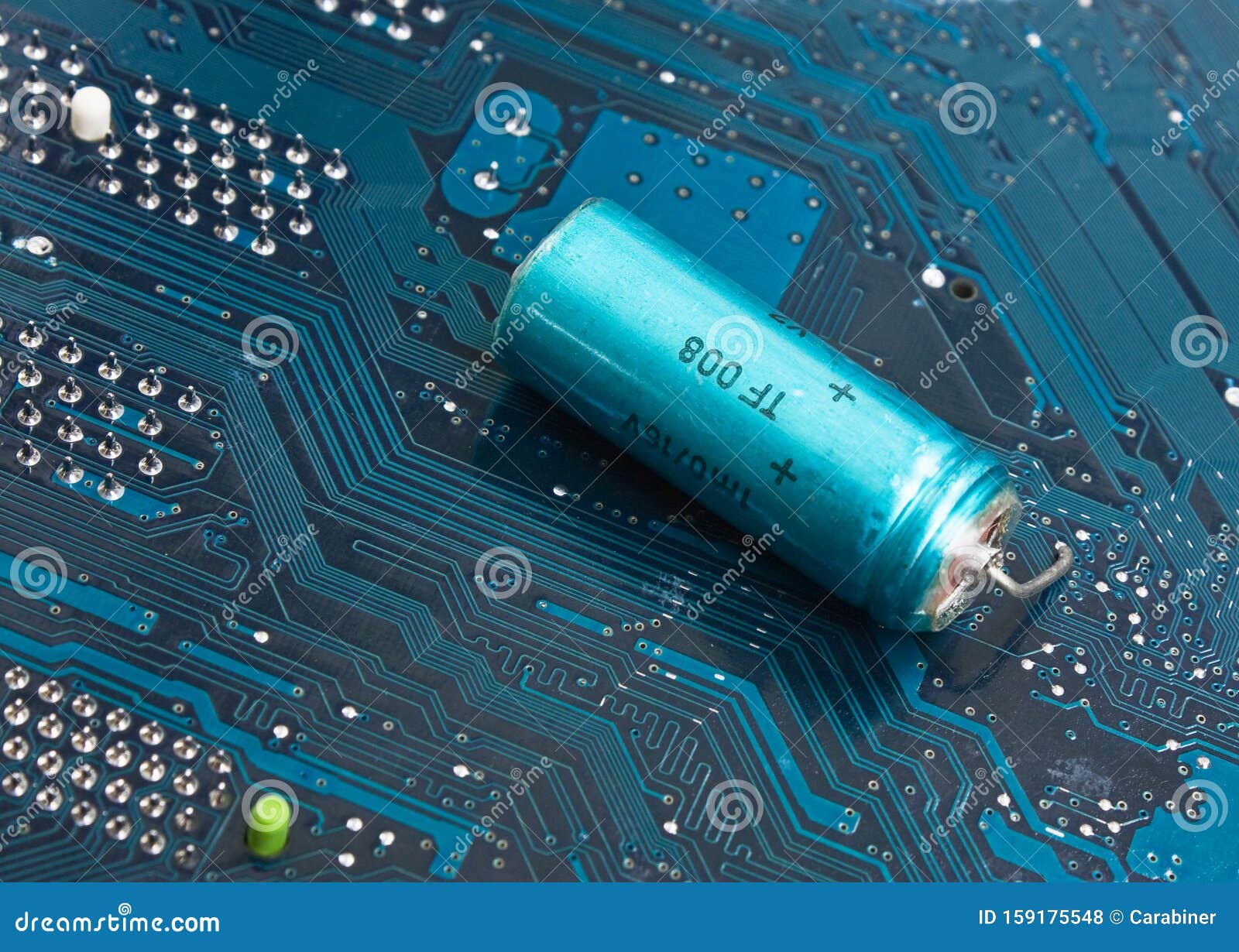 Old electronic components stock photo. Image of components 159175548