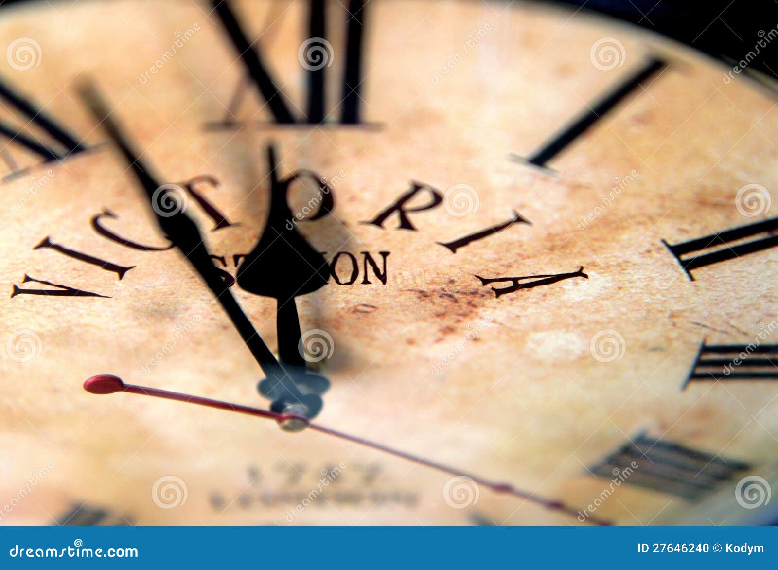 Old english clock stock photo. Image of concept, reminder 27646240