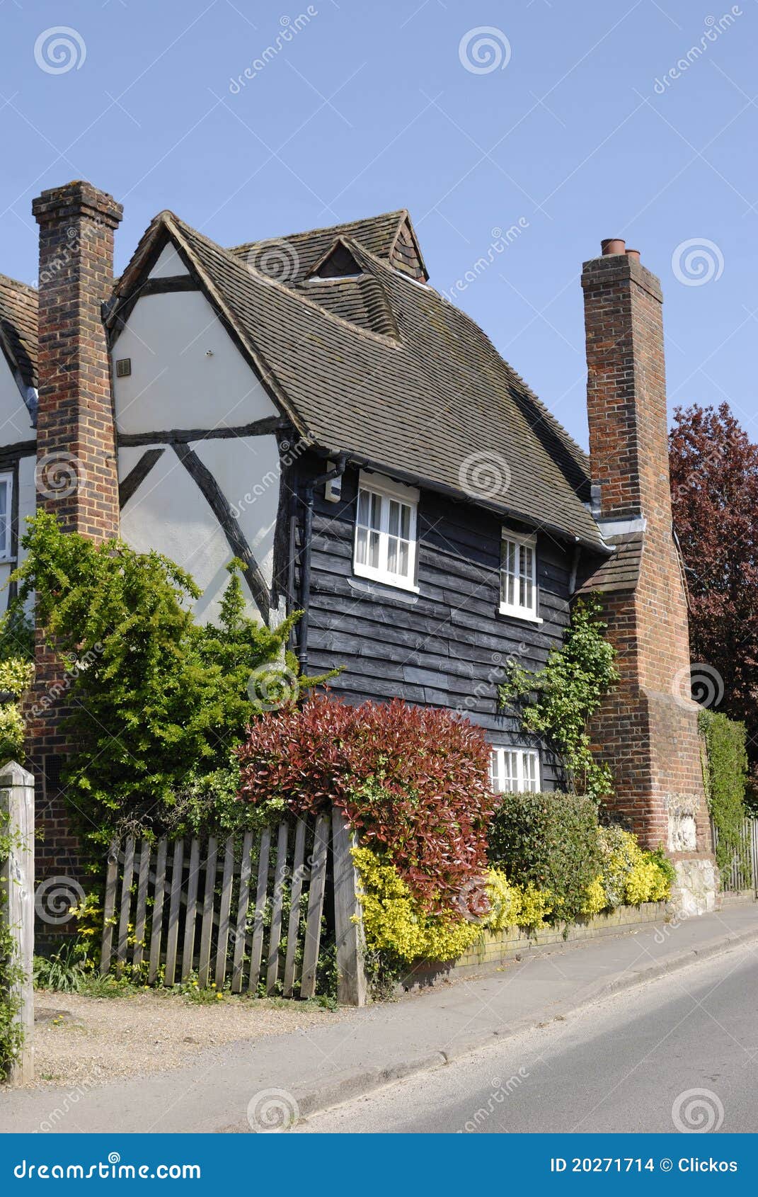Old English Cottage. Shoreham. Kent Stock Photo Image of kent