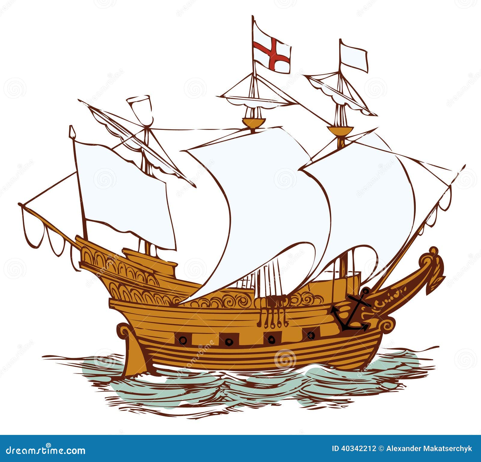 English Warship Stock Illustrations – 26 English Warship Stock