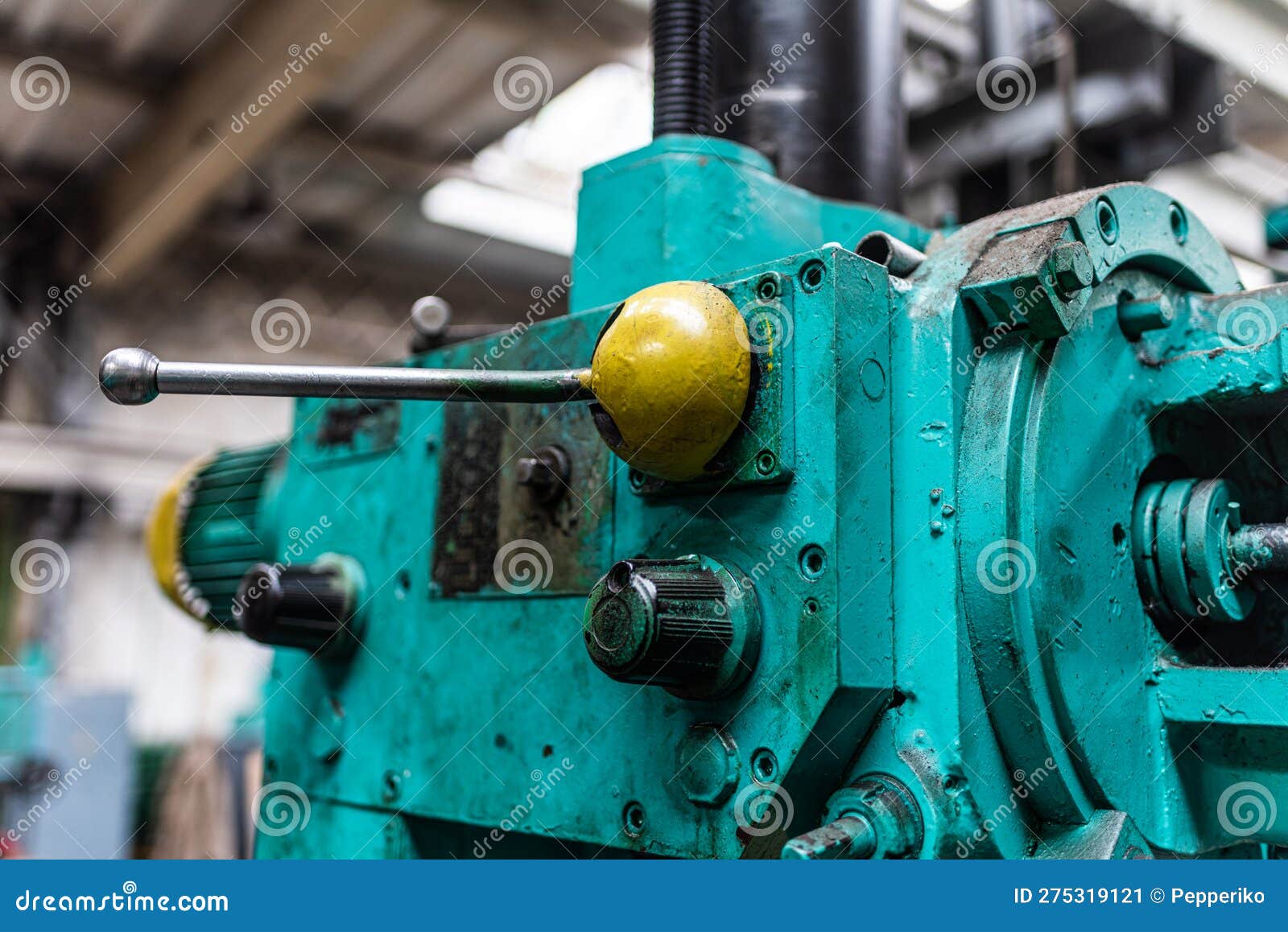Old Equipment, Tools in a Rustic Style in an Abandoned Mechanical