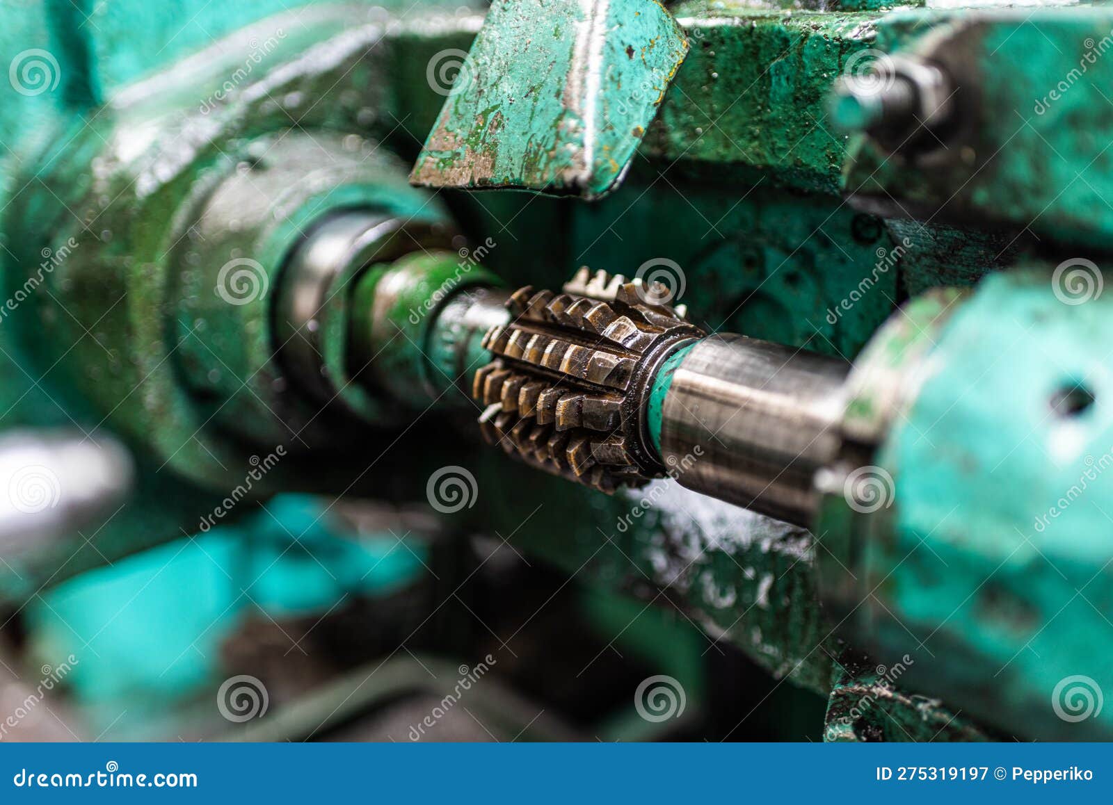 Old Equipment, Tools in a Rustic Style in an Abandoned Mechanical