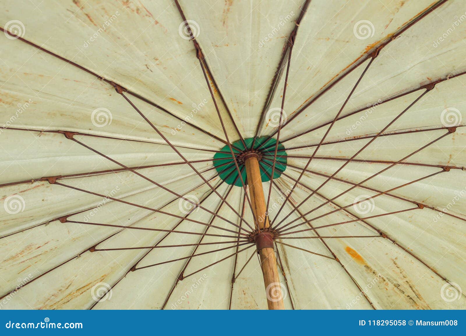 Old fabric umbrella stock photo. Image of tool, umbrella 118295058