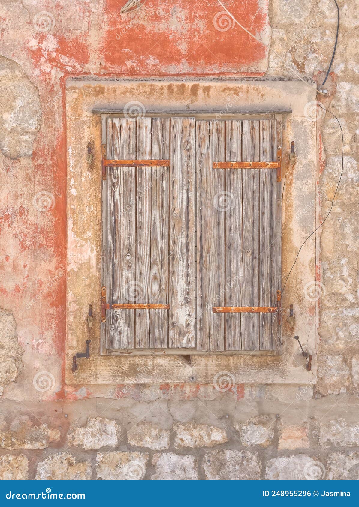 old facades in sinj, croatia