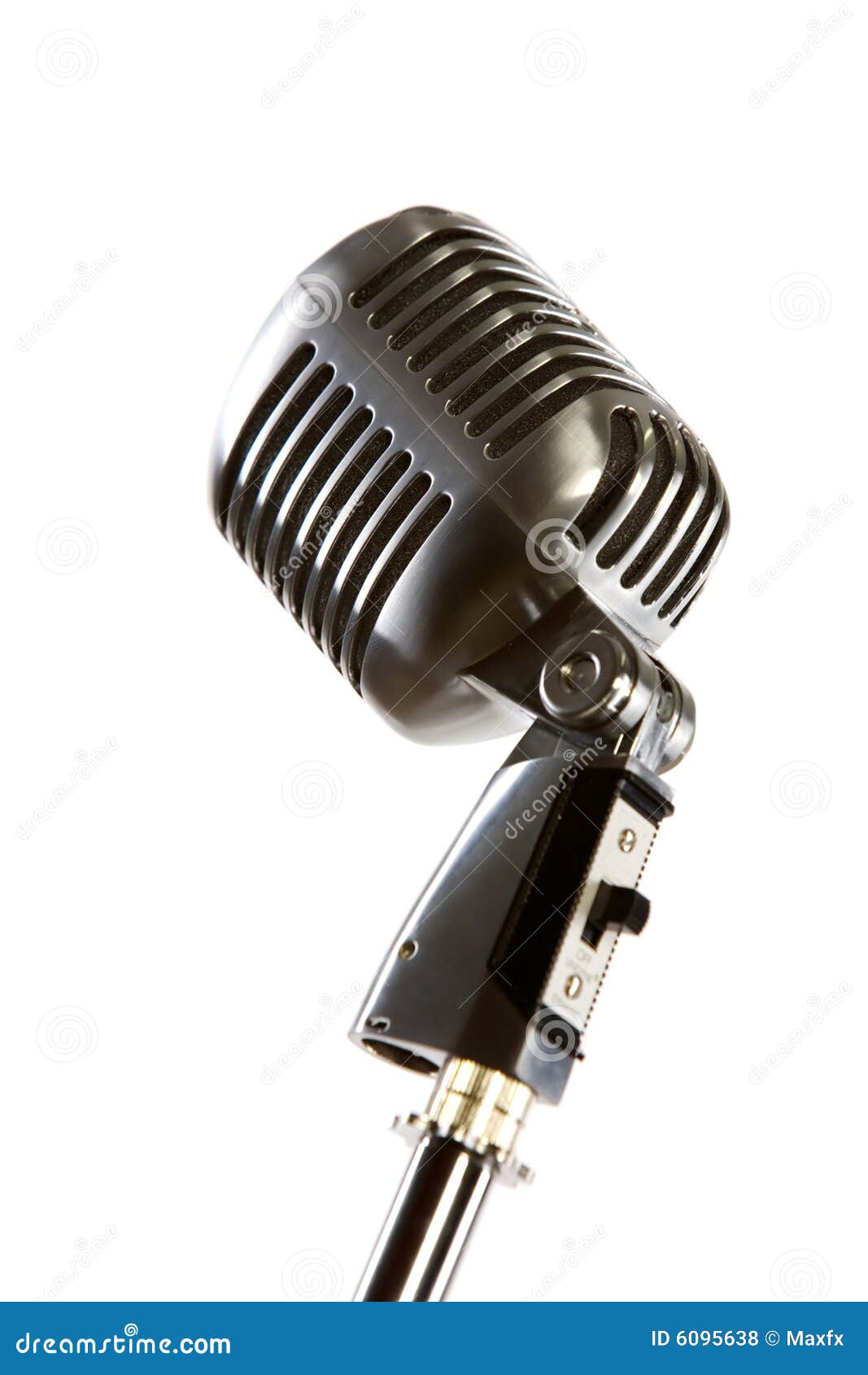 Old Fashion Retro Microphone Stock Photo Image of audio, volume 6095638