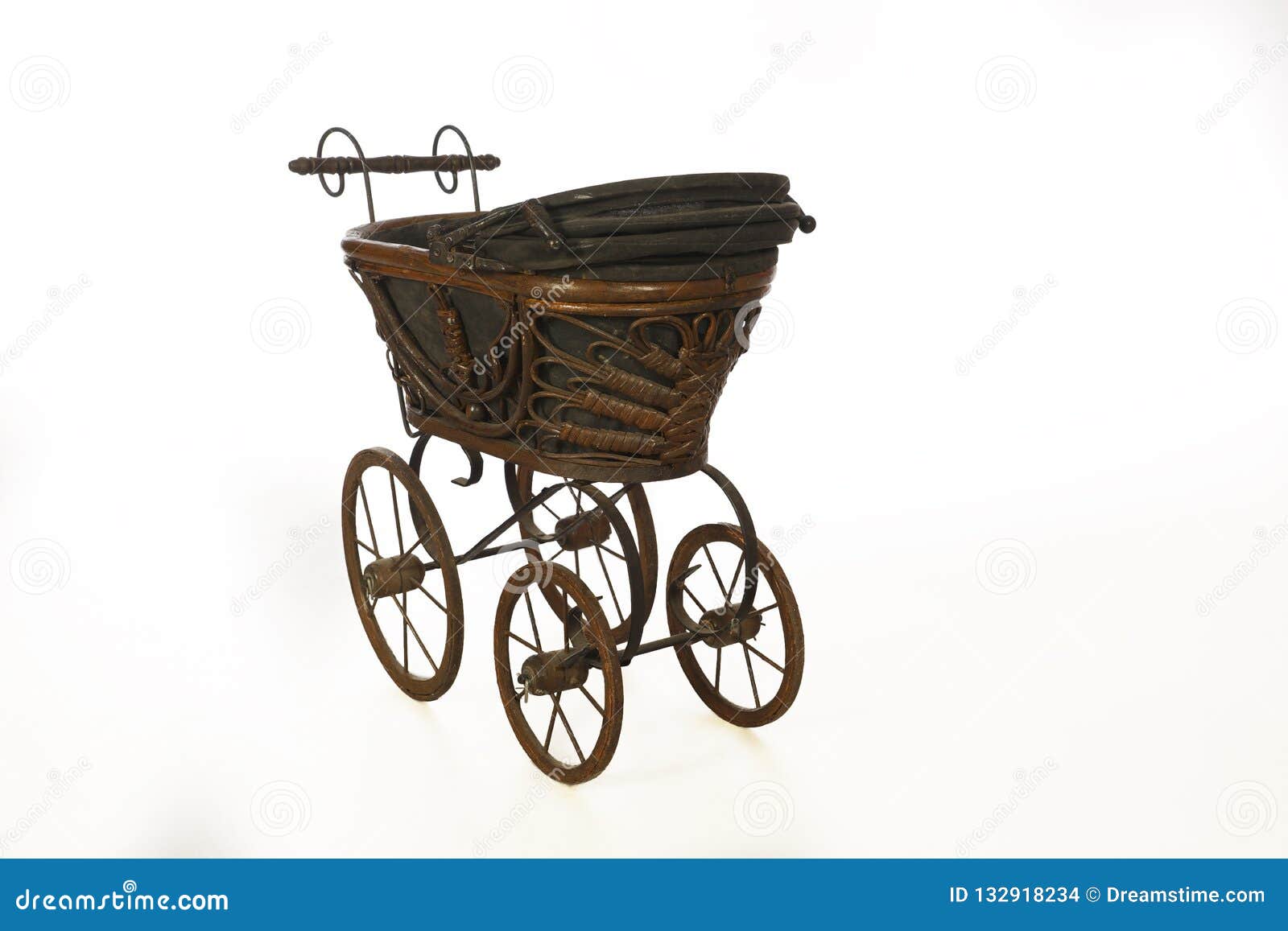 old style baby stroller