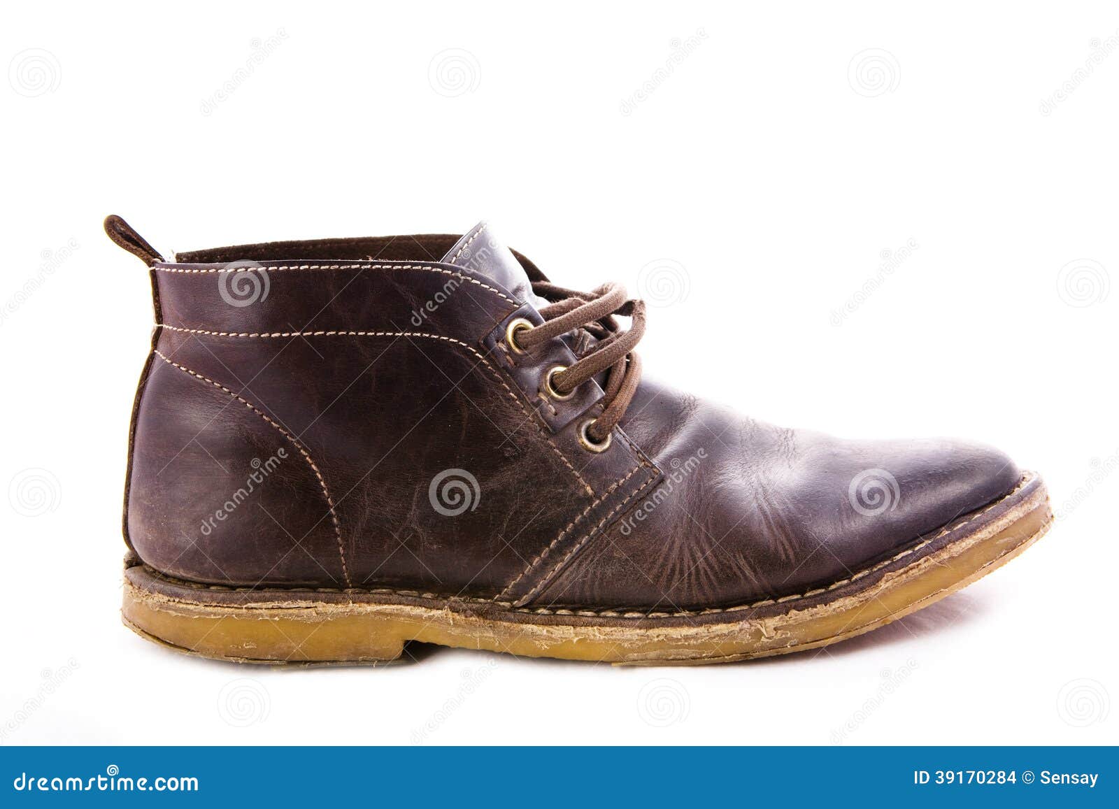Old fashioned brown boots stock photo. Image of industry - 39170284