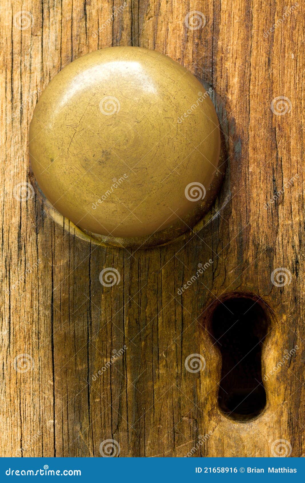 Old Fashioned Door Knob stock photo. Image of wood, door 21658916