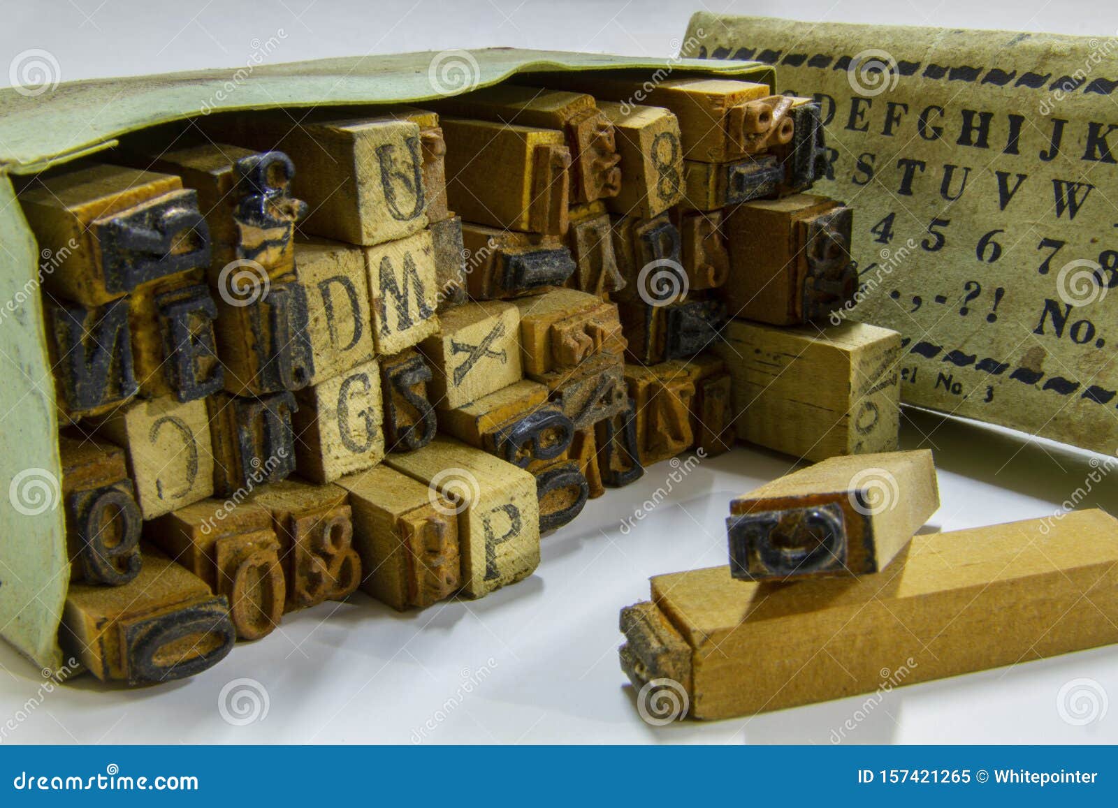 Old Fashioned Letterpress Rubber Stamp Image Stock Image Image of