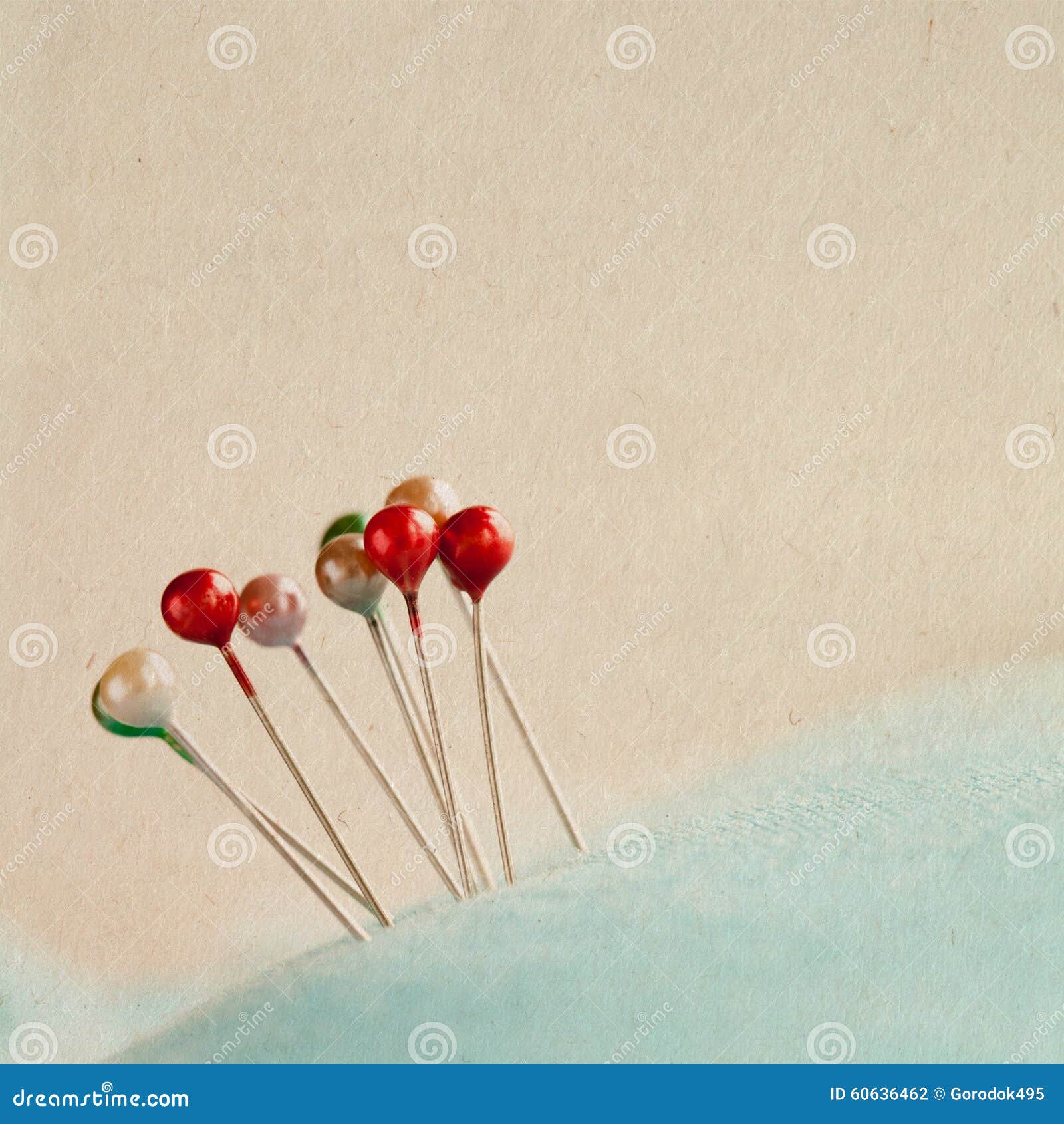 Old Fashioned Pearlized Pins Stock Photo - Image of background, hobbies ...