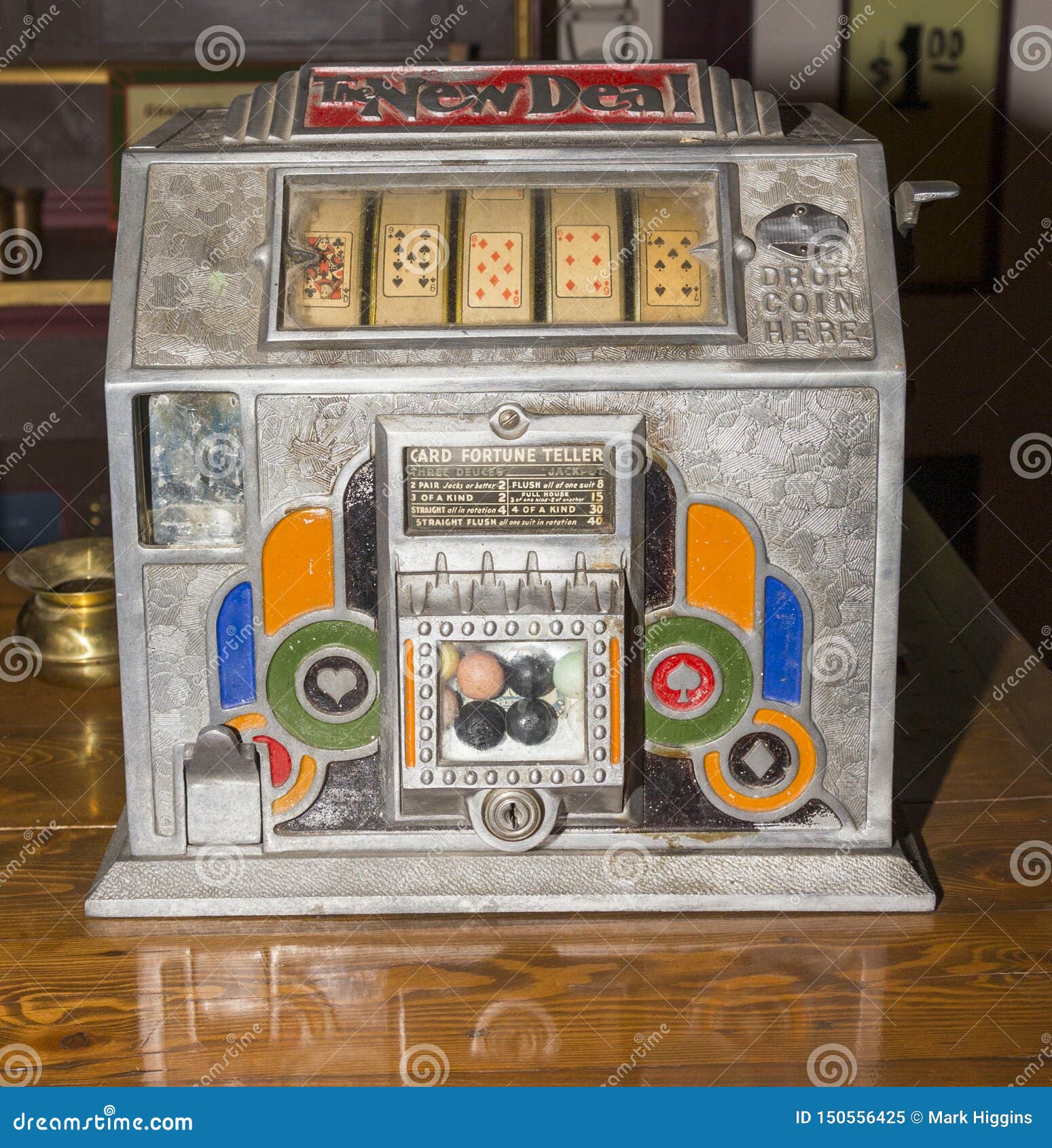 antique slot machine