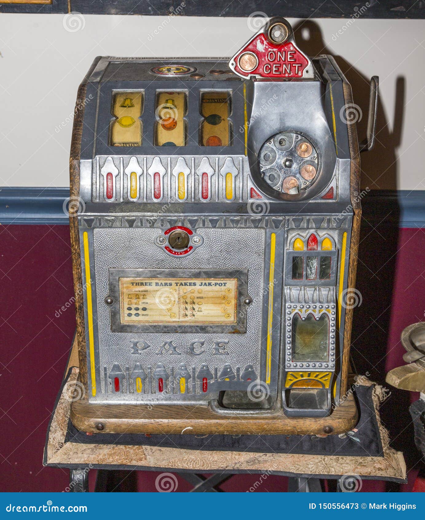 antique slot machine