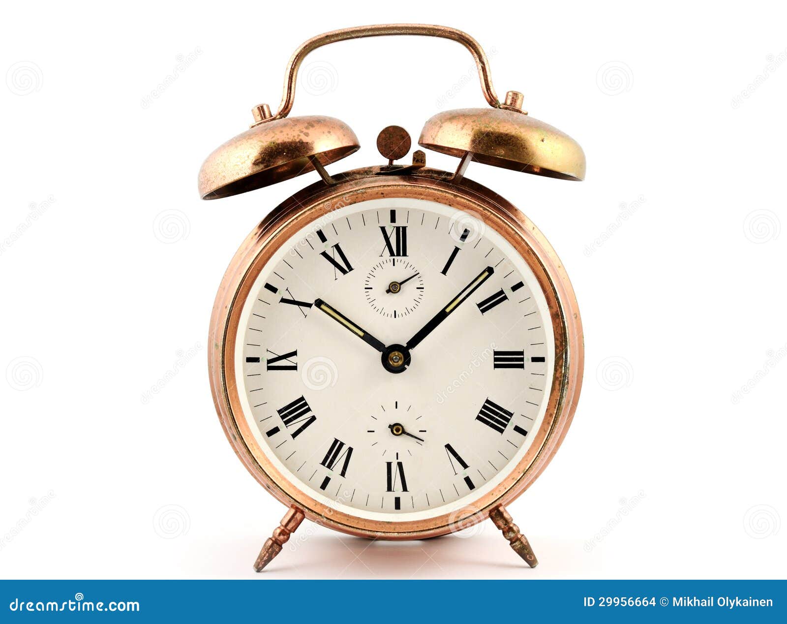 Old Fashioned Alarm Clock Stock Photo Image 56865932 in Old Fashioned Alarm Clocks