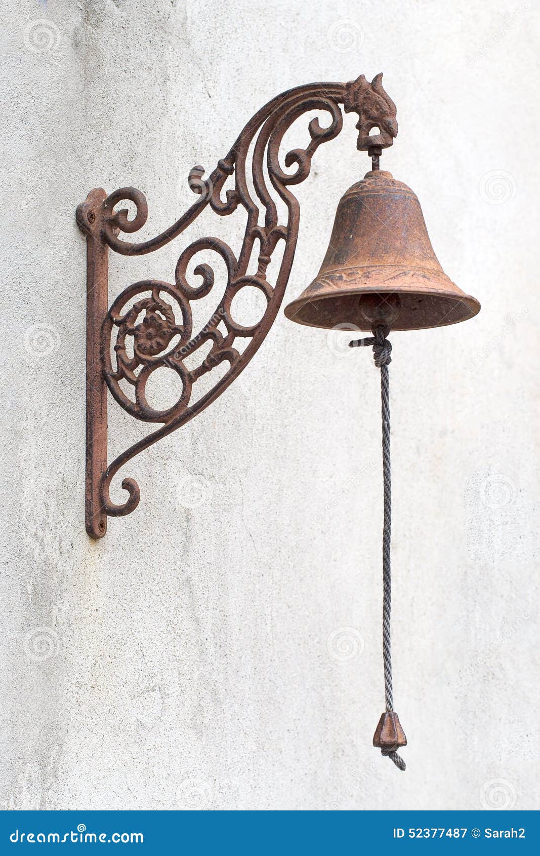 Old Fashioned Vintage Doorbell With Chain Stock Photo Image throughout Old Fashioned Door Bell