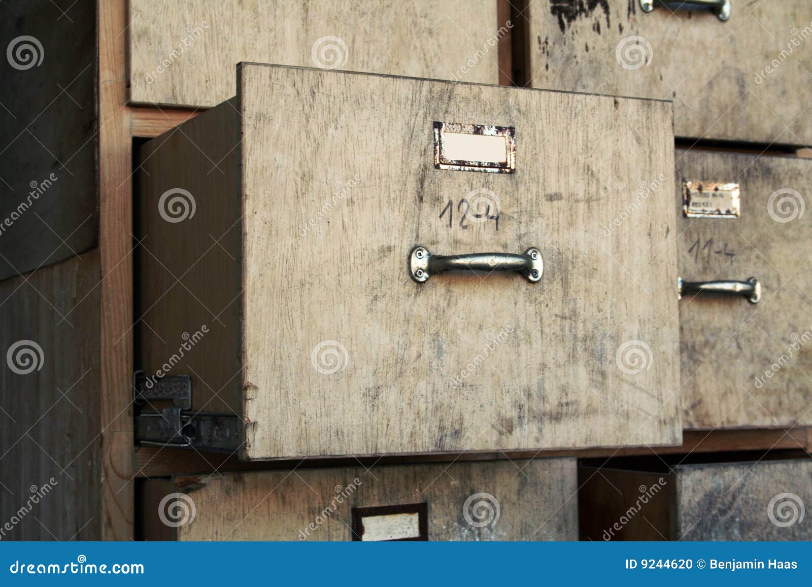 Old Filing Cabinet Stock Photo Image Of Front Keep Office 9244620