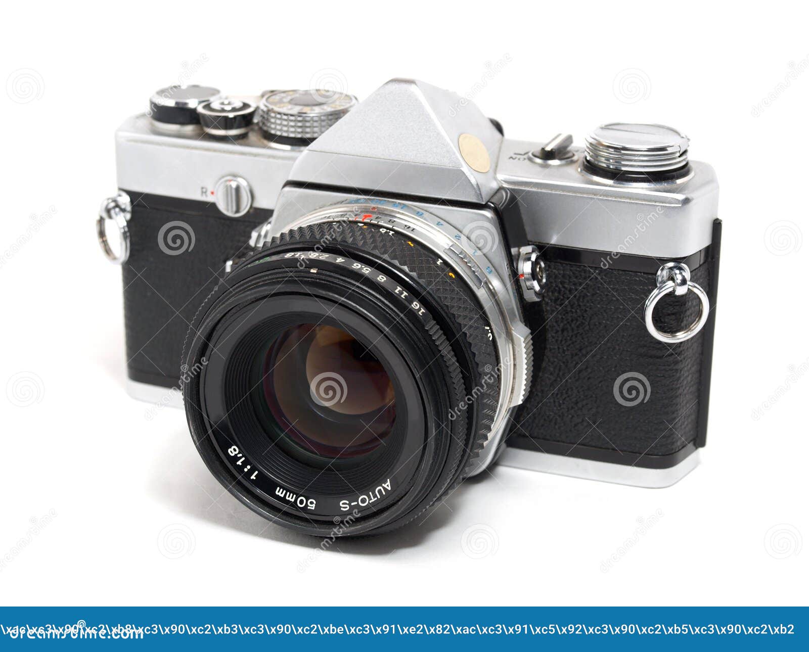 Old film cameras stock image. Image of aperture ...