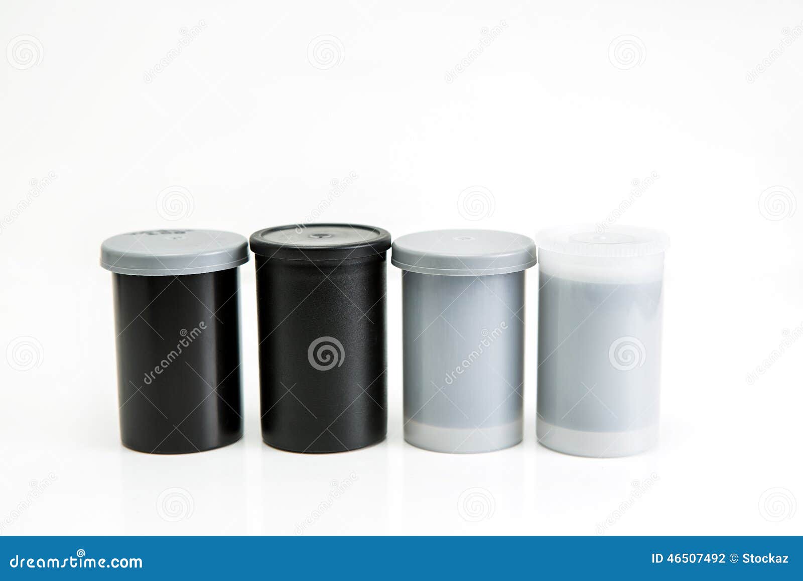 Old Film Canisters stock photo. Image of production, container 46507492