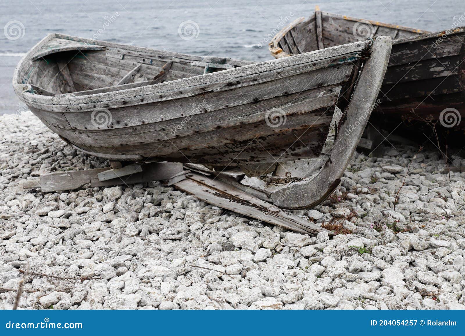 Old fishing boats stock image. Image of gotland, travel - 204054257