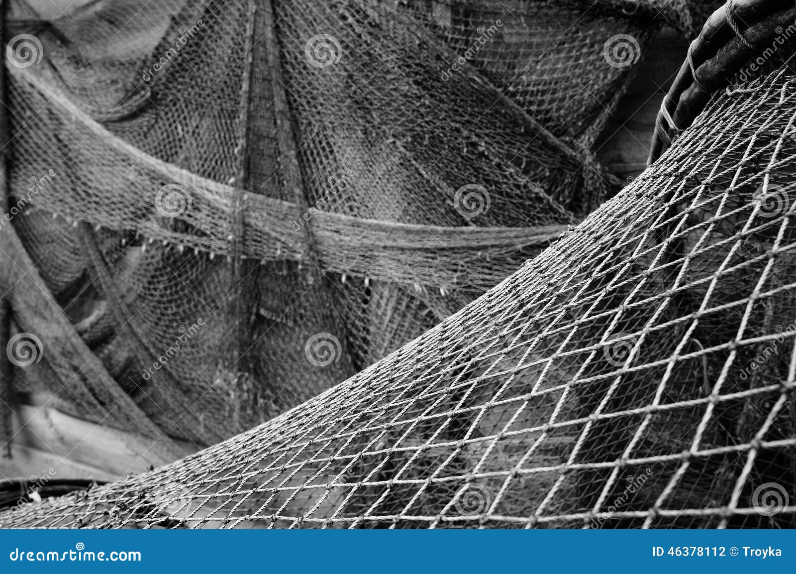 Image of fishing bait net stock image. Image of nautical - 221049845