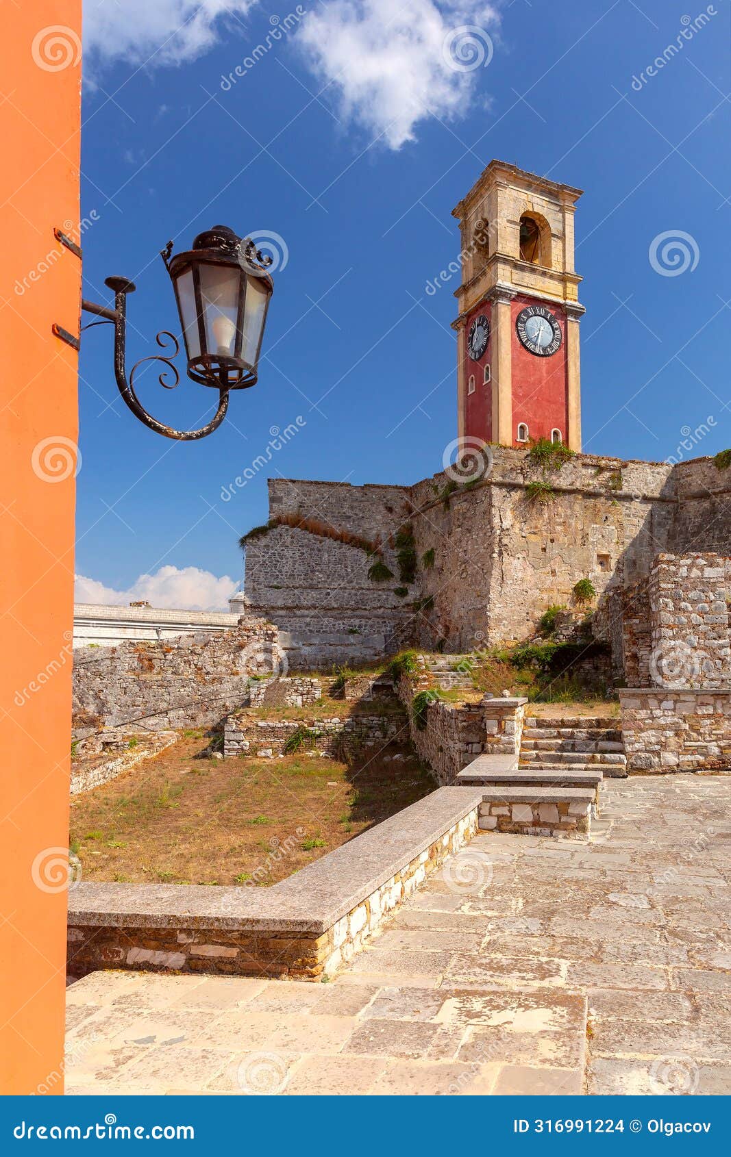 old fortress of corfu, greece