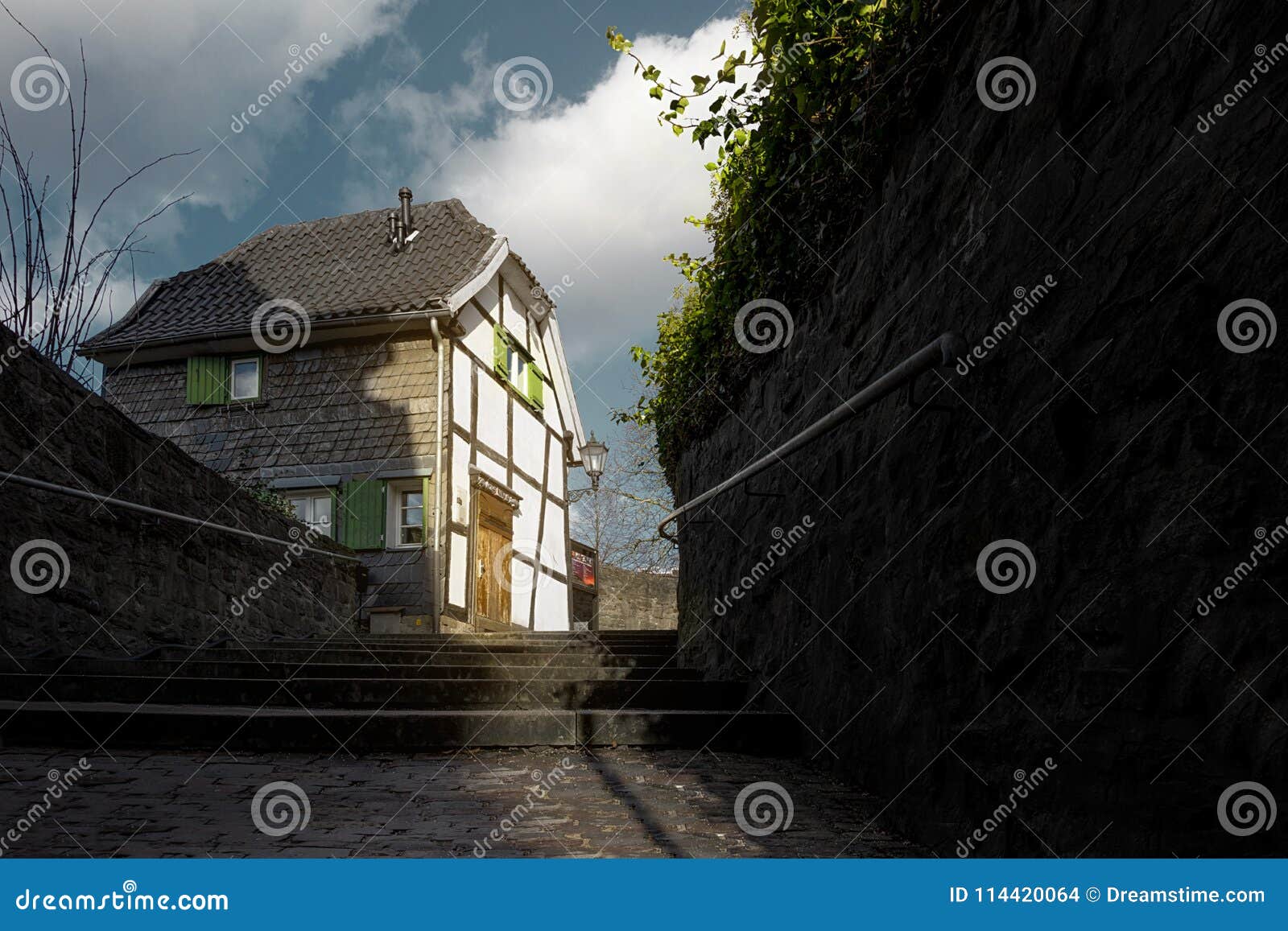 an old framehouse in germany / hattingen