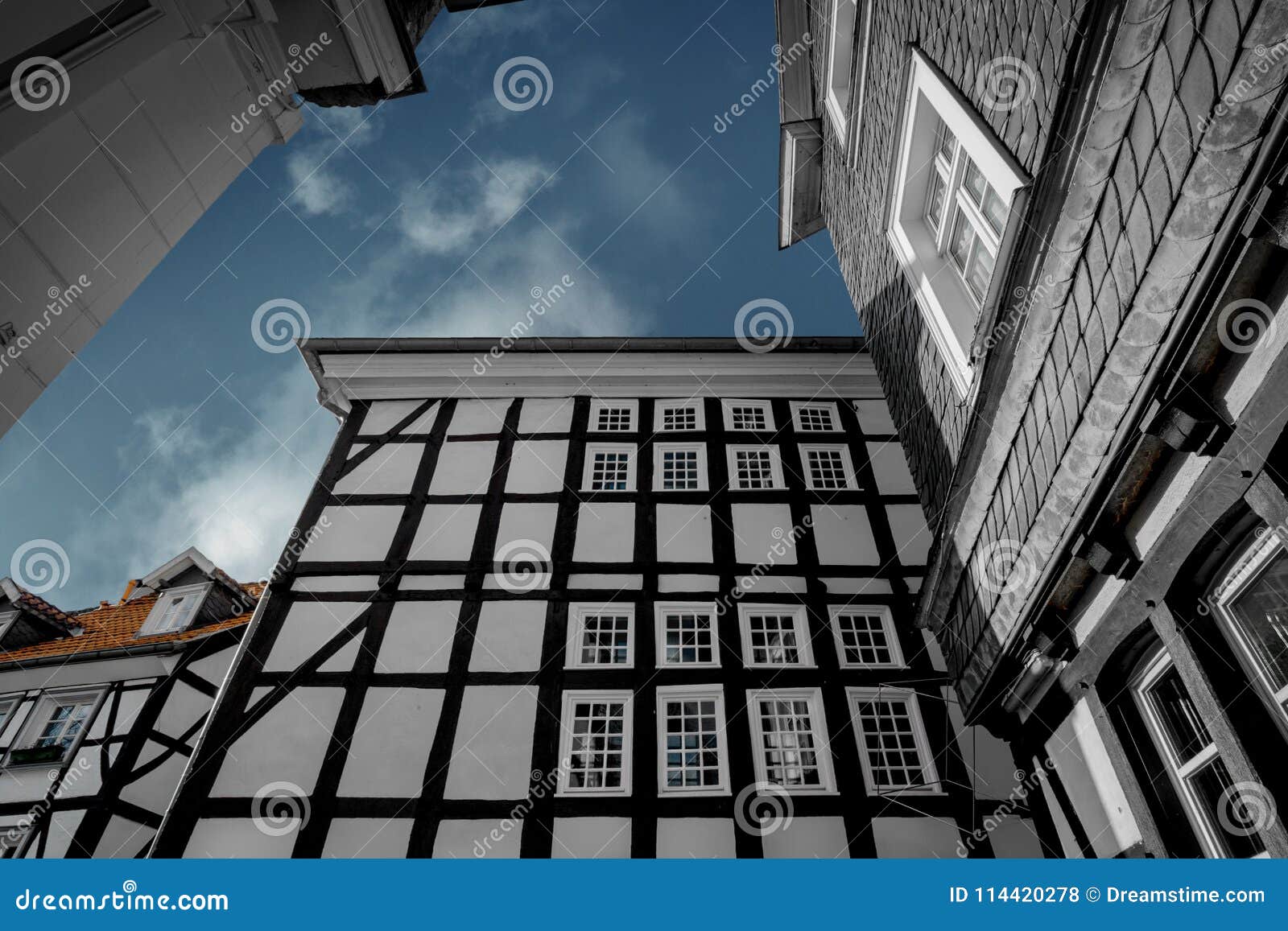 an old framehouse in germany / hattingen