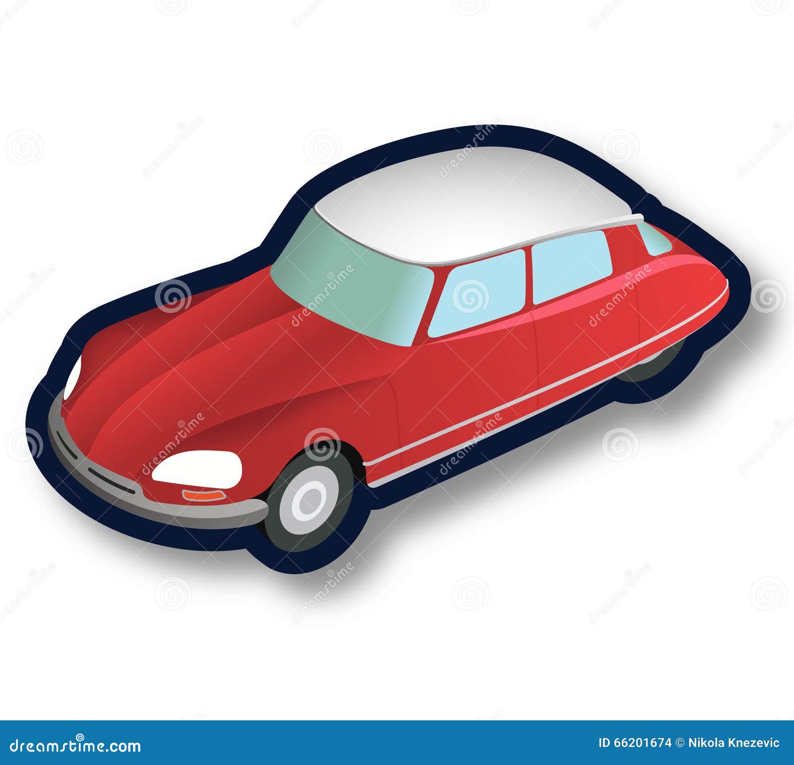 Download Generated Citroen C1 Auto Royalty-Free Stock Illustration