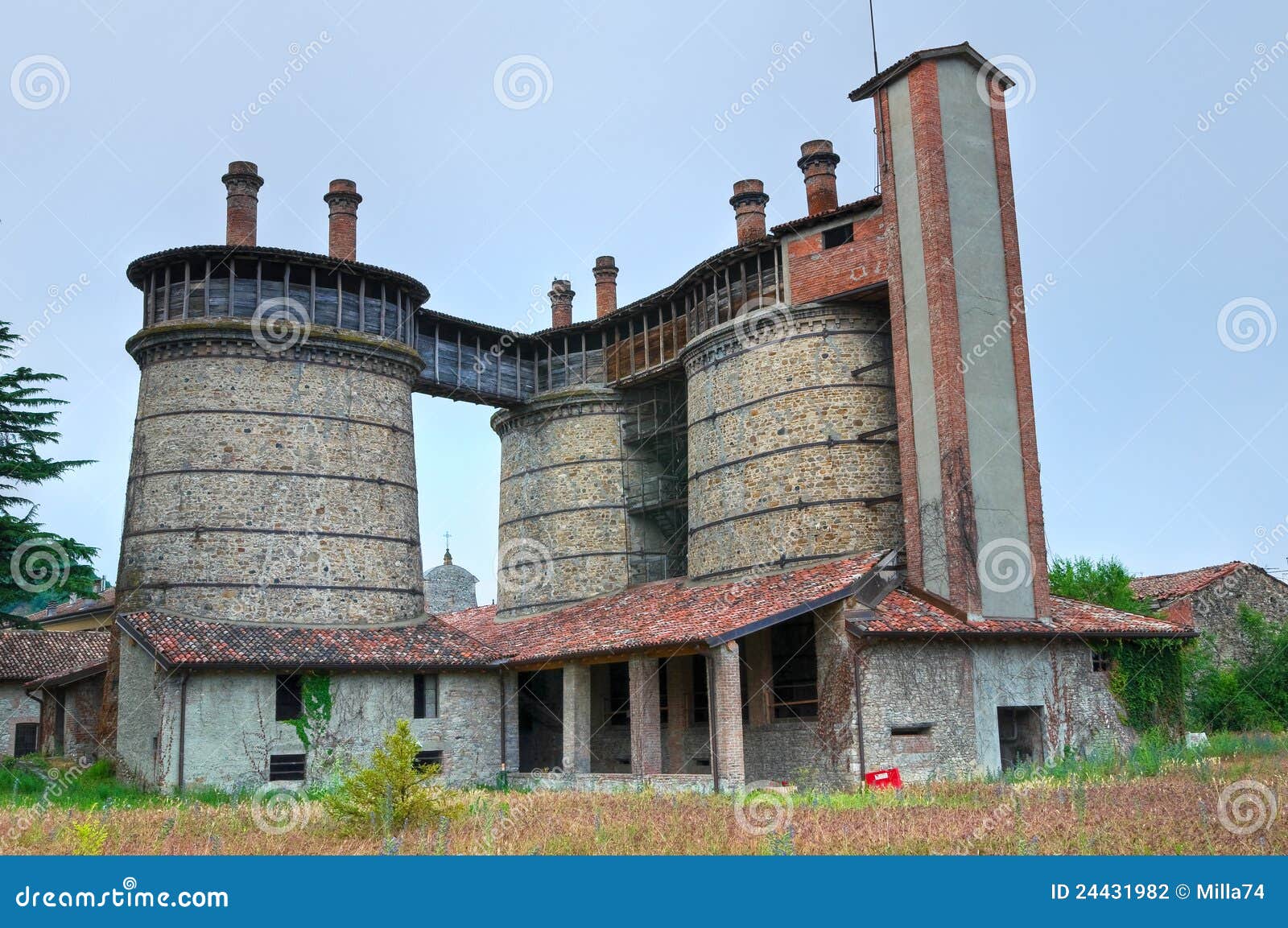 Old furnaces. stock photo. Image of heating, historic 24431982