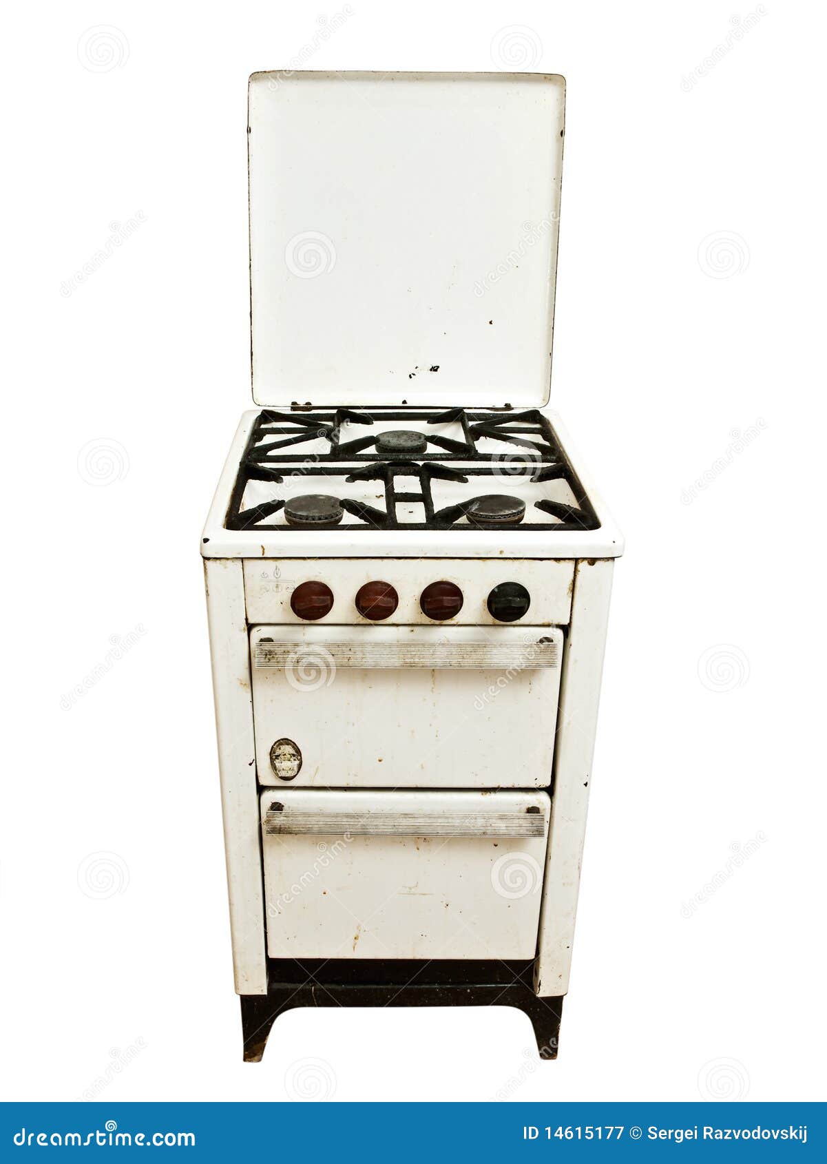 Old gas stove stock image. Image of retro, kitchen, equipment 14615177