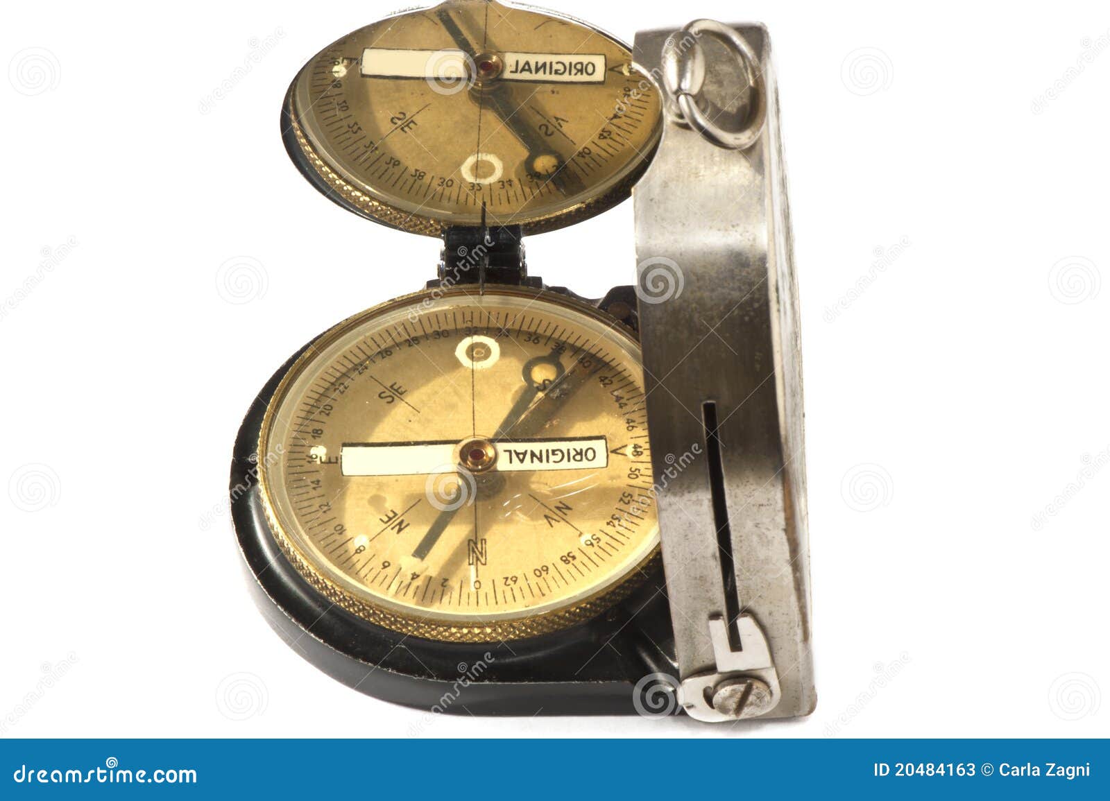 Old German Military Compass Stock Image Image of compass, exploring