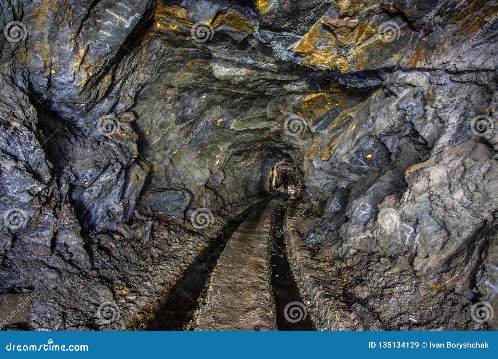 Old gold mine stock image. Image of miner, entrance 135134129