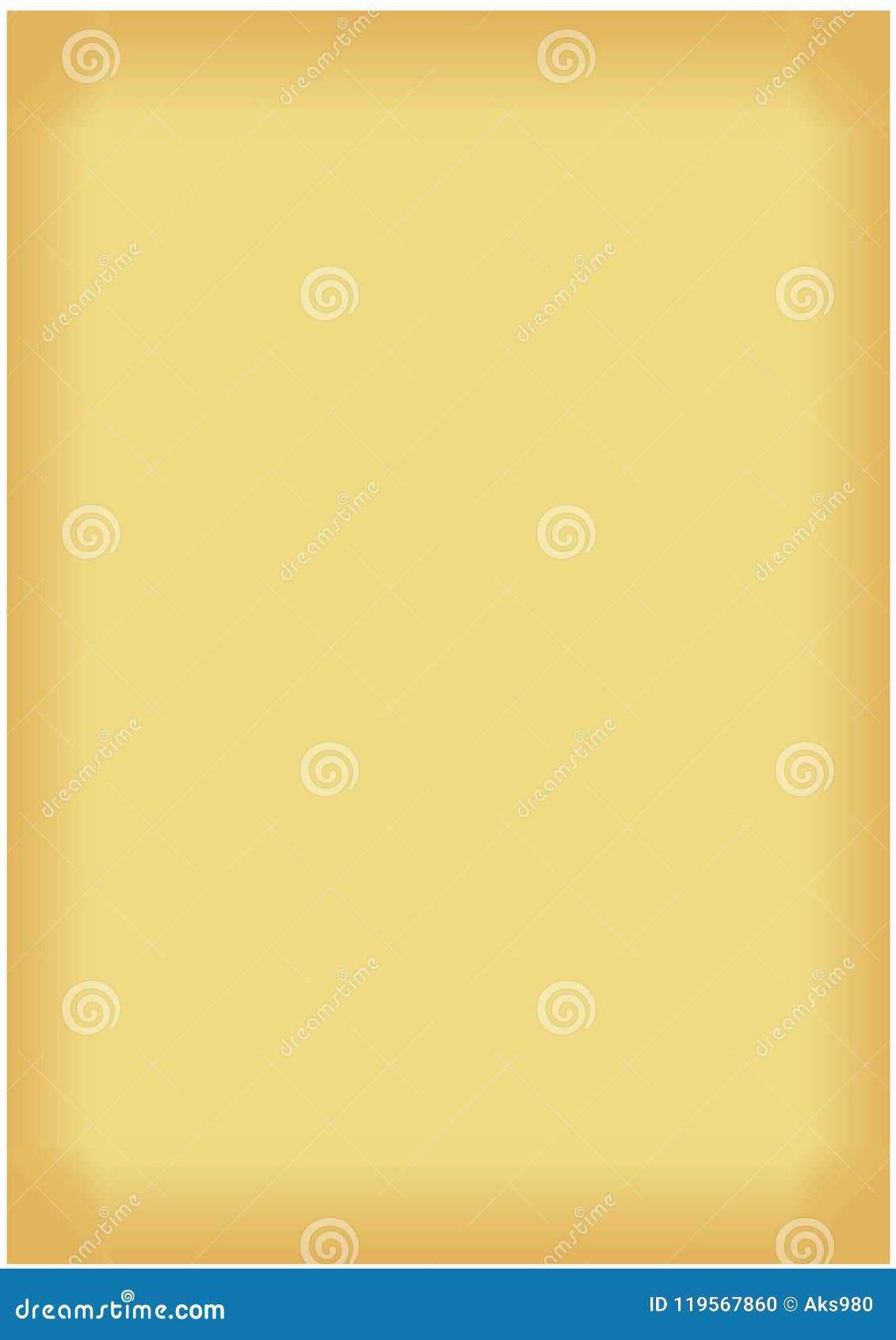 Old Golden Paper Frame A4 Size Ratio Texture Background Illustration Stock  Vector - Illustration of border, orange: 119567860