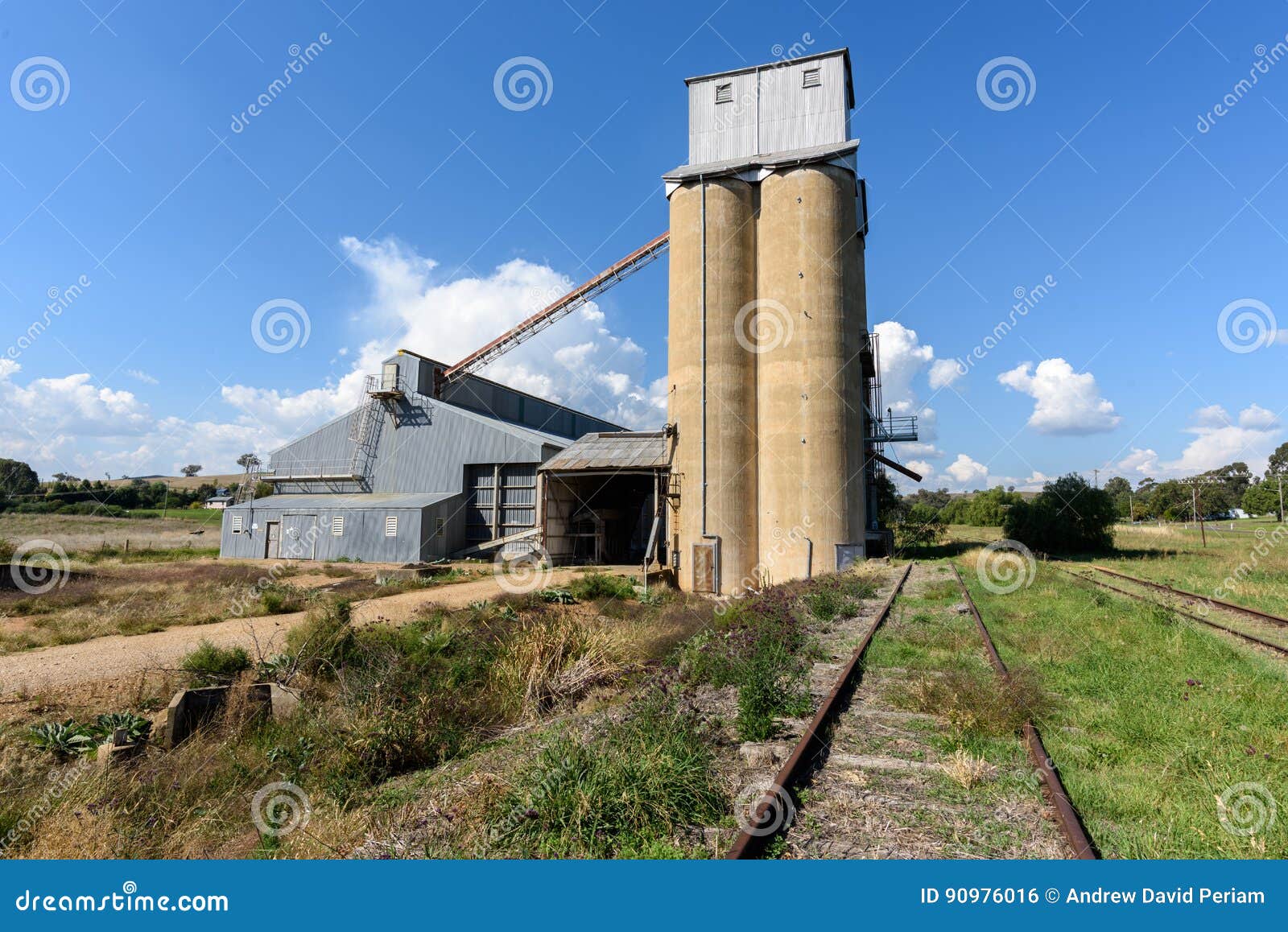 Old Grain silo stock photo. Image of visit, grain, scenic 90976016