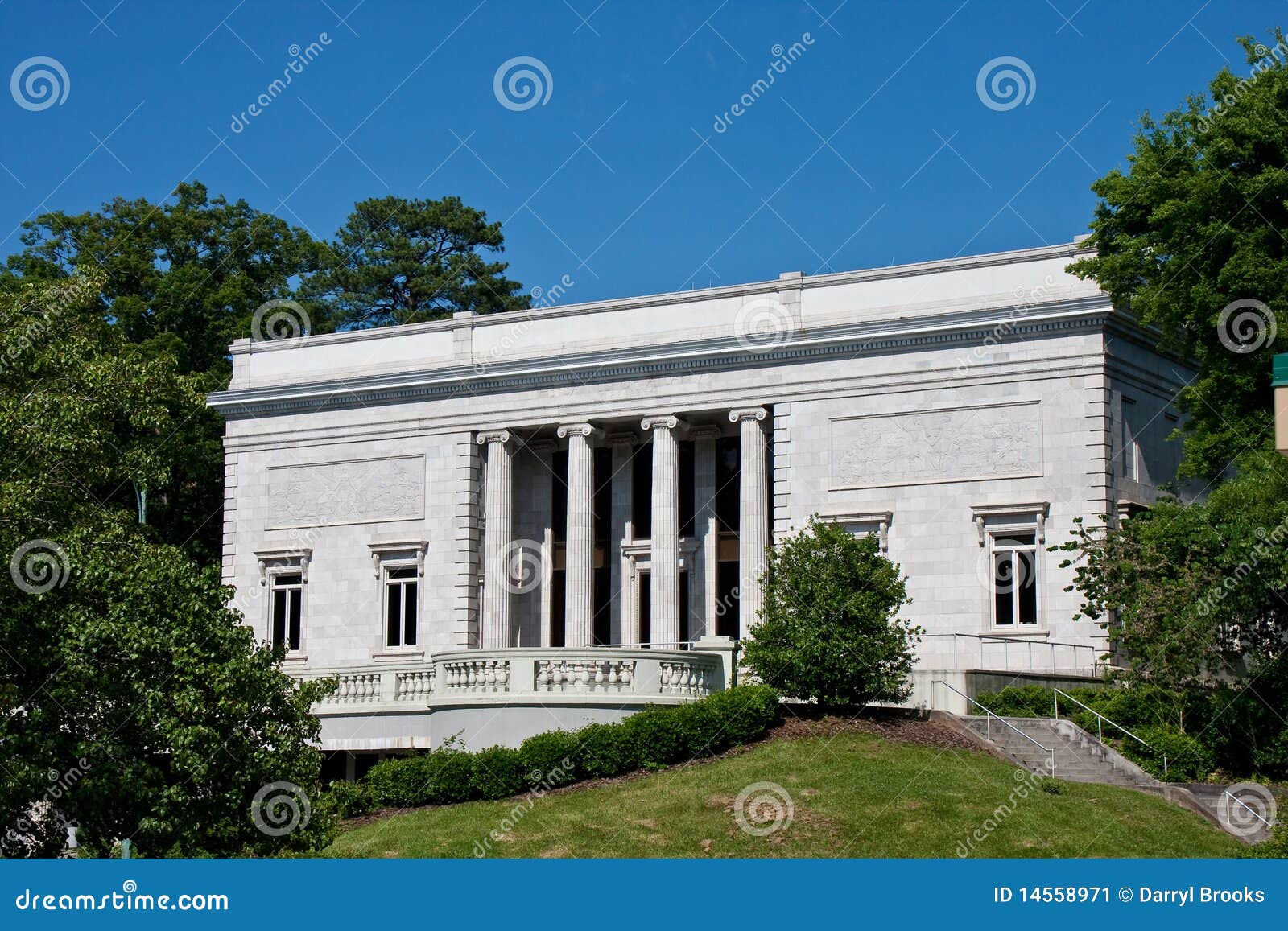 Old Granite and Marble Museum Building Stock Image Image of texture