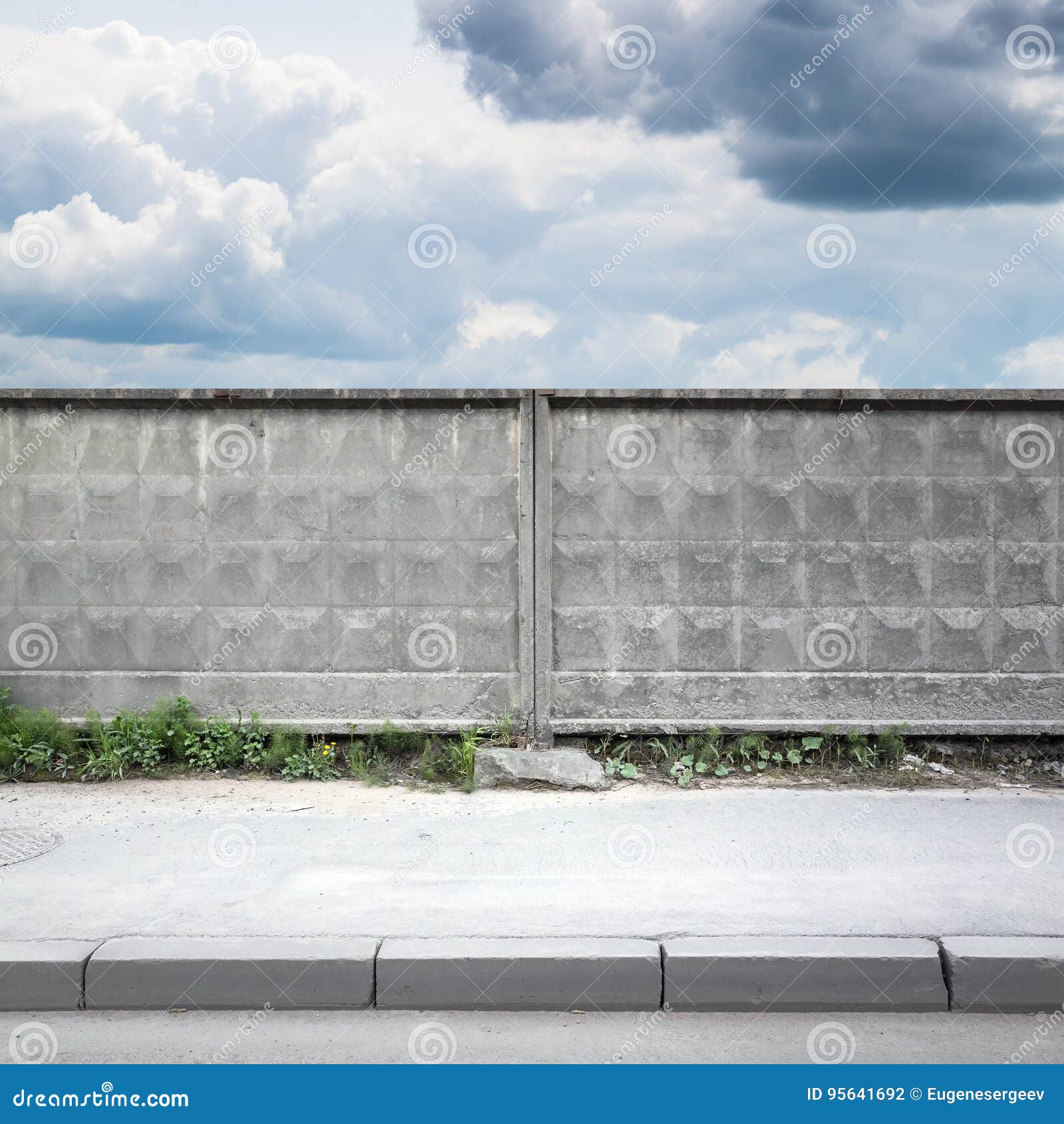 Concrete Fence Block