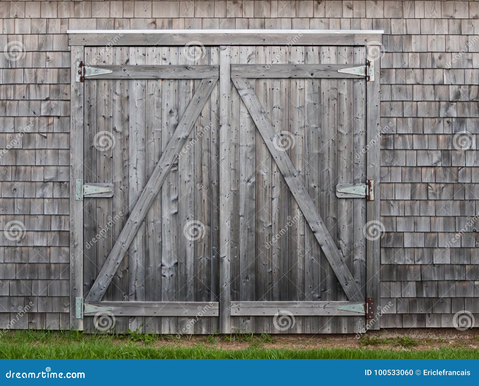 old cedar barn doors
