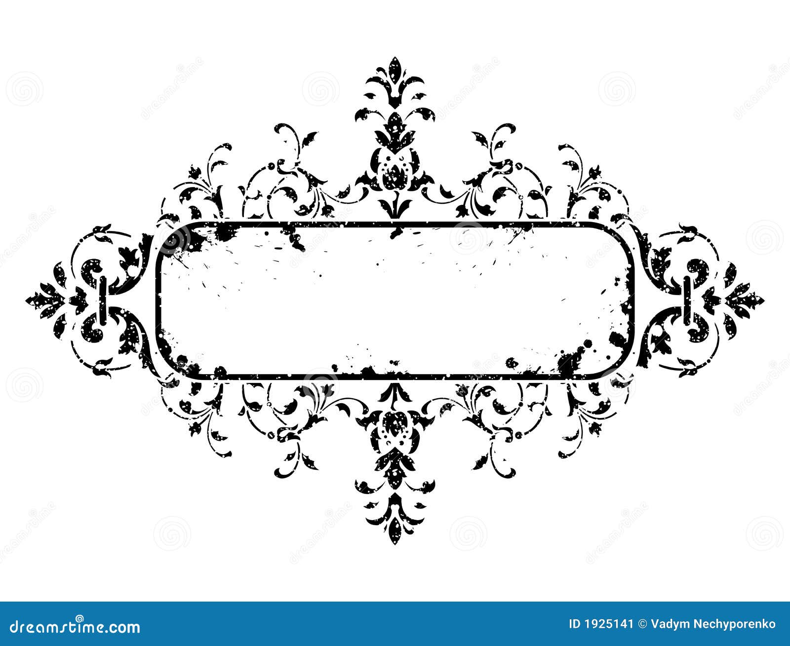 vector floral frames stock vector illustration of foliage 1933879