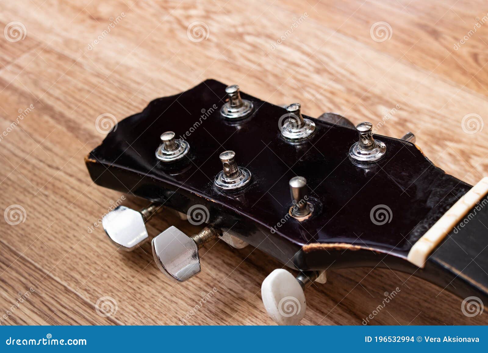Old Guitar Font without Strings Close Up Stock Photo Image of guitar