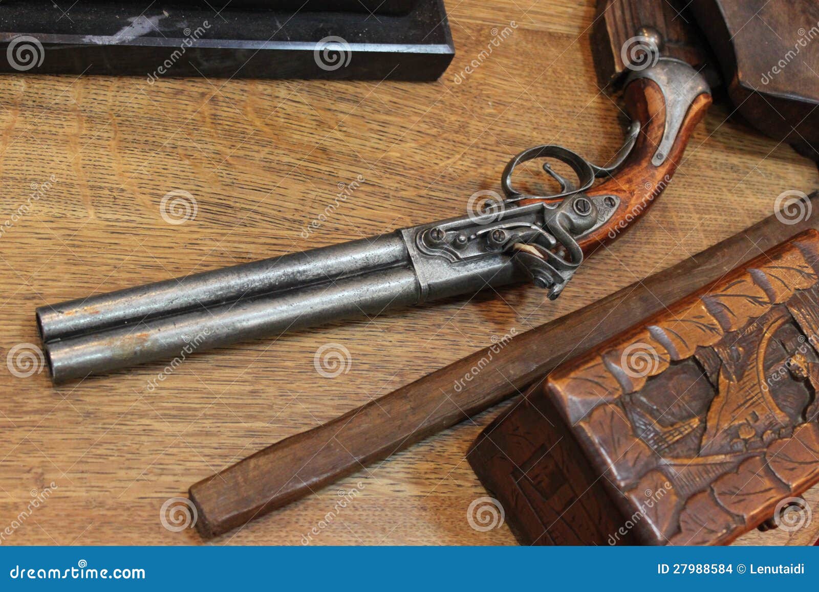 Old Gun Stock Images Image 27988584