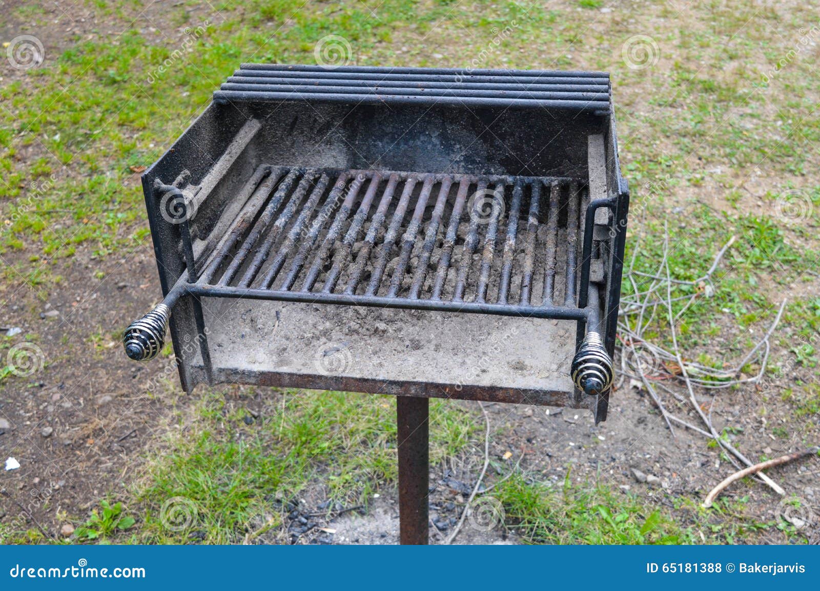 Old handmade barbecue stock photo. Image of coal, handmade 65181388